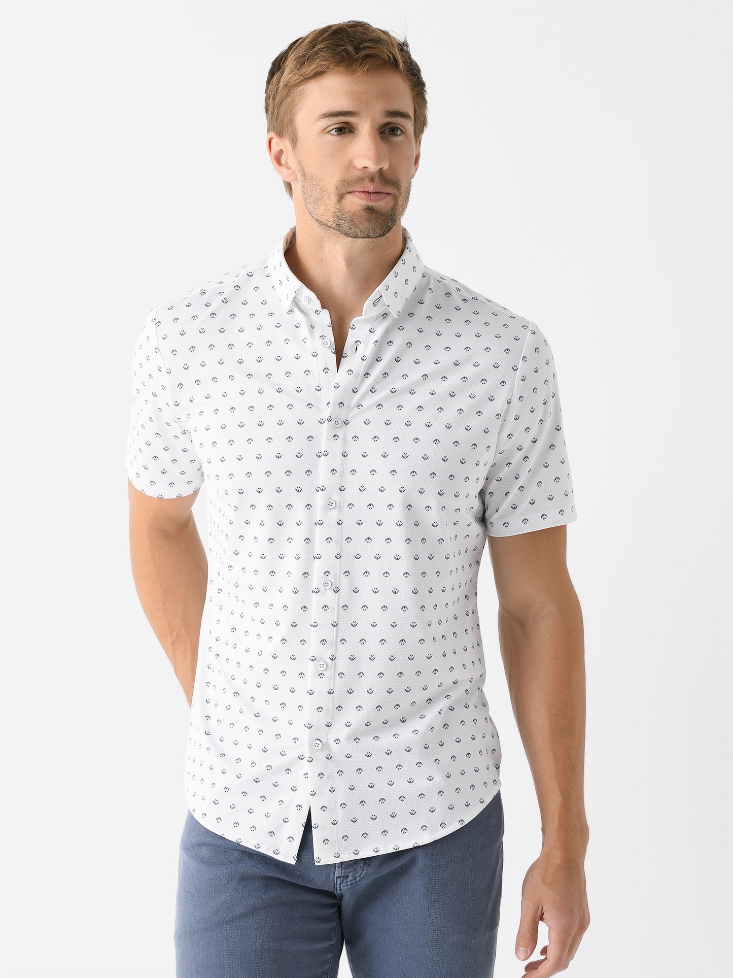 Mizzen+Main Men's Trim Halyard Button-Down Shirt