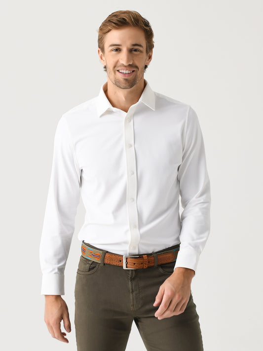 Mizzen+Main Men's Trim Bateman Dress Shirt