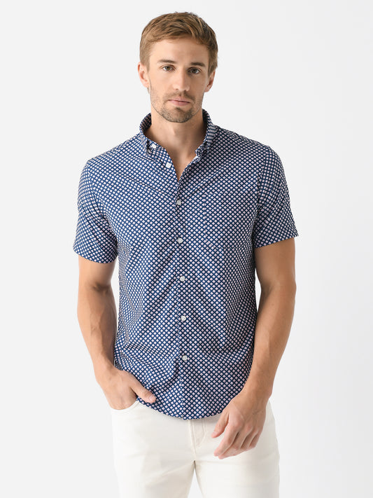 Mizzen+Main Men's Trim Leeward Short Sleeve Button-Down Shirt