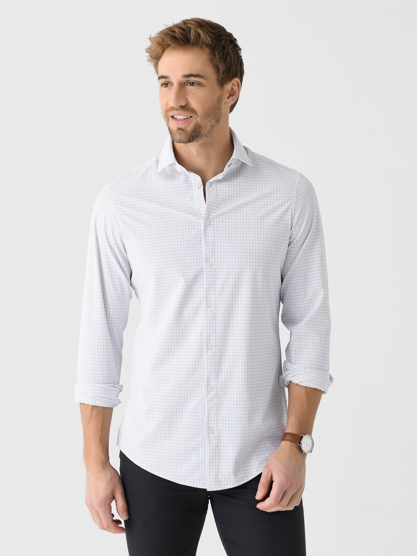 Mizzen+Main Men's Trim Leeward Dress Shirt