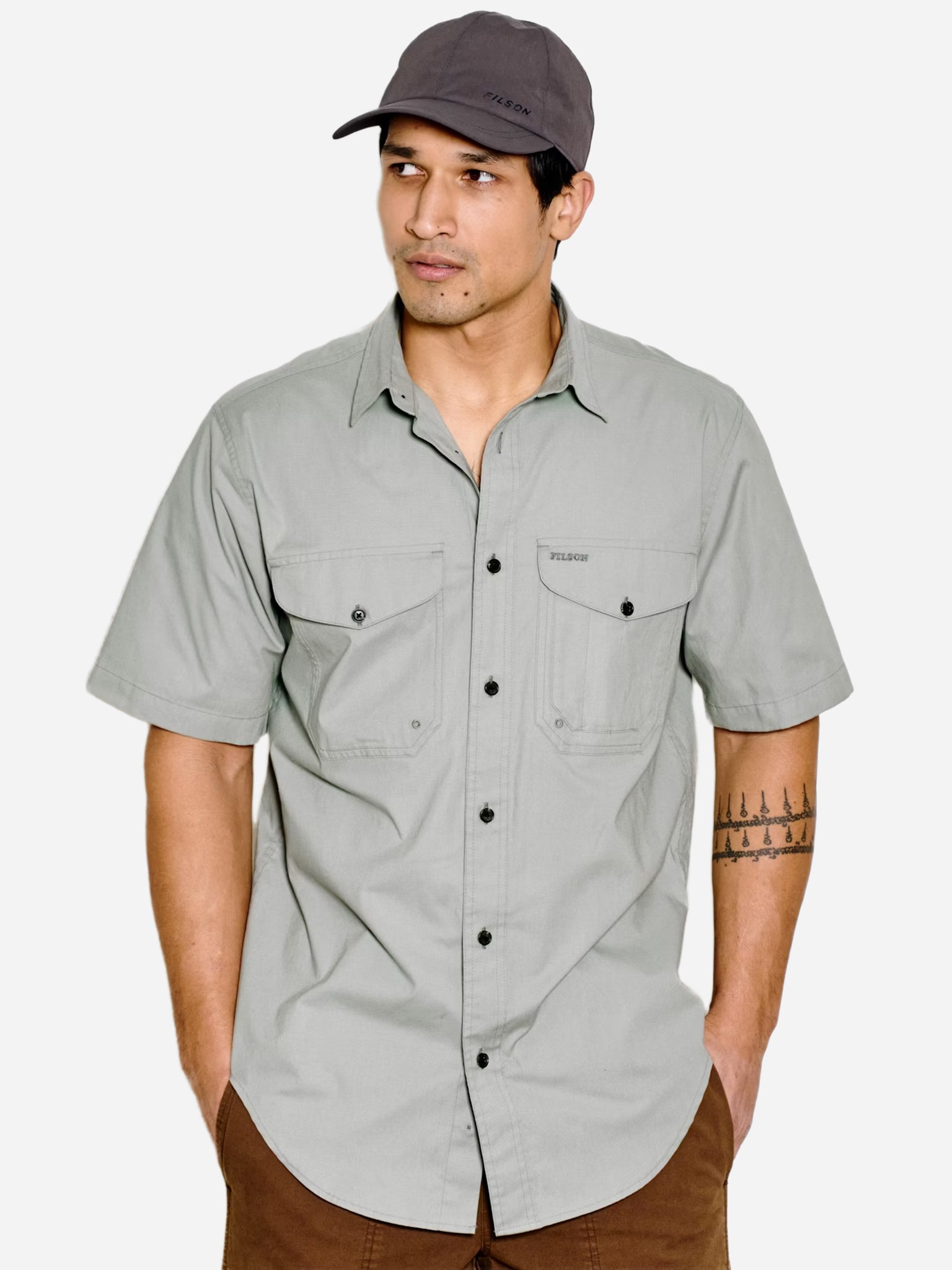 Filson Men's Twin Lakes Short Sleeve Sport Shirt