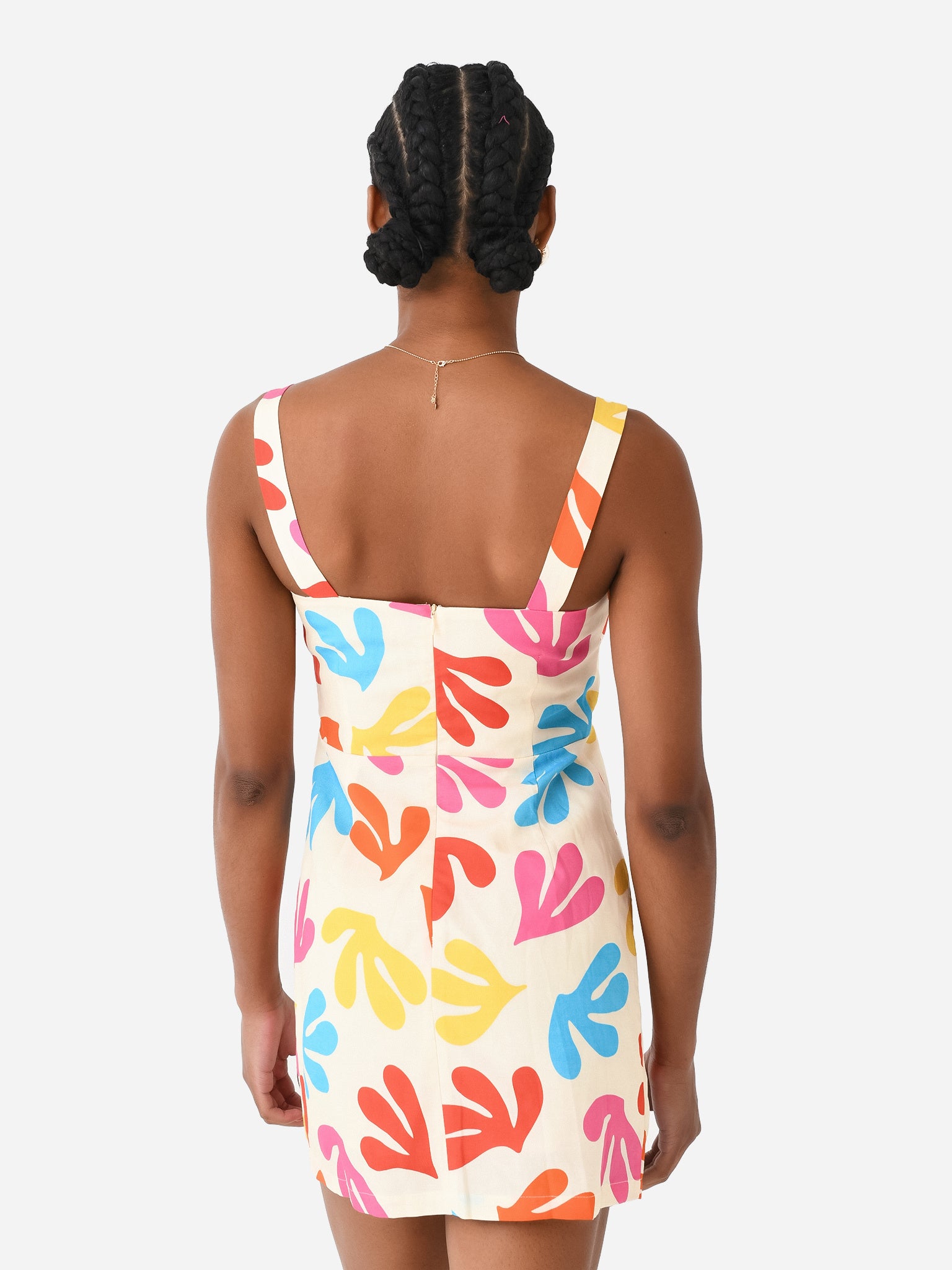 Kitri Ivy Mini Dress in Palm Springs Print – Hampden Clothing