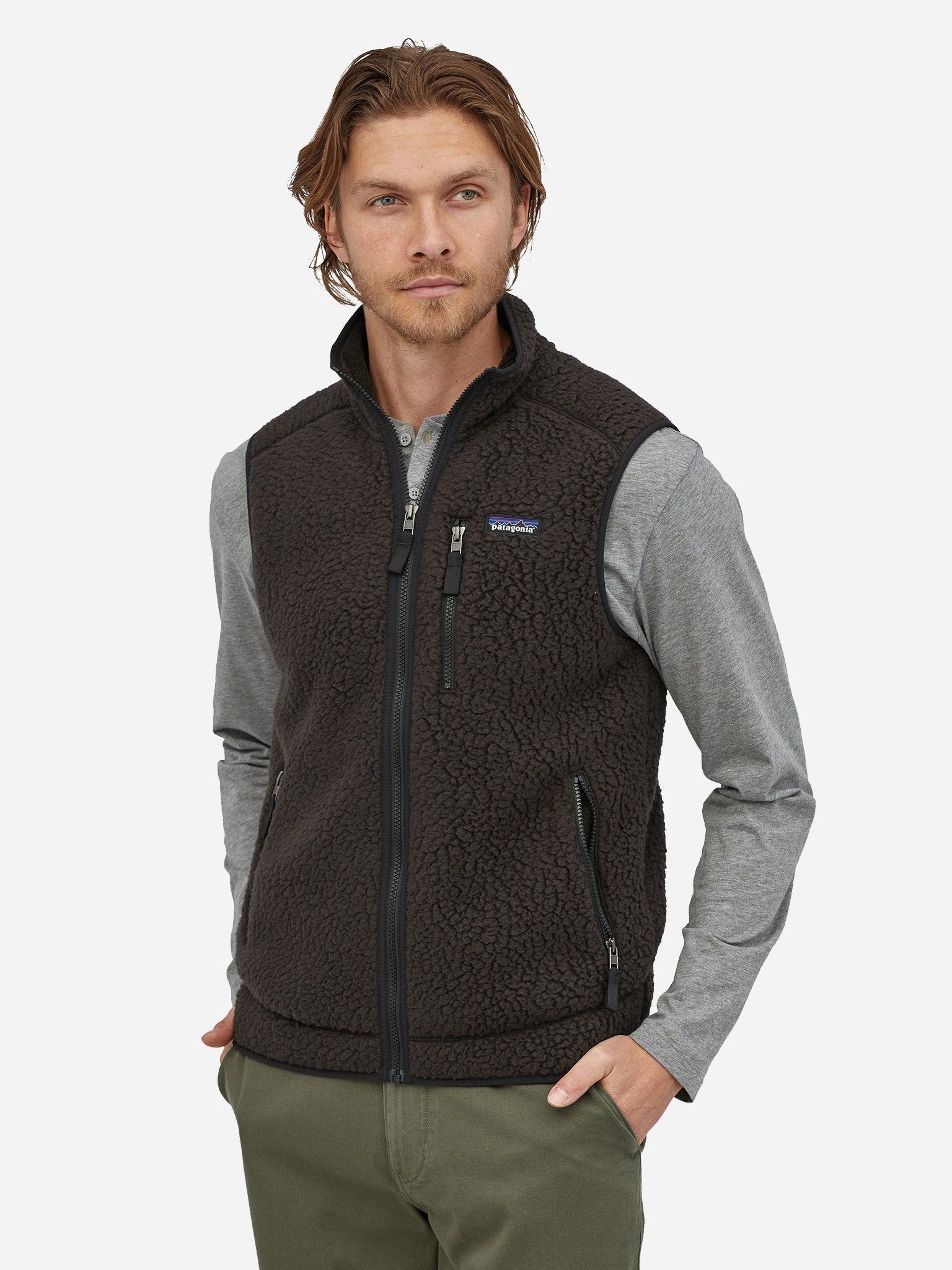 Deals Patagonia vest fleece jackets for men