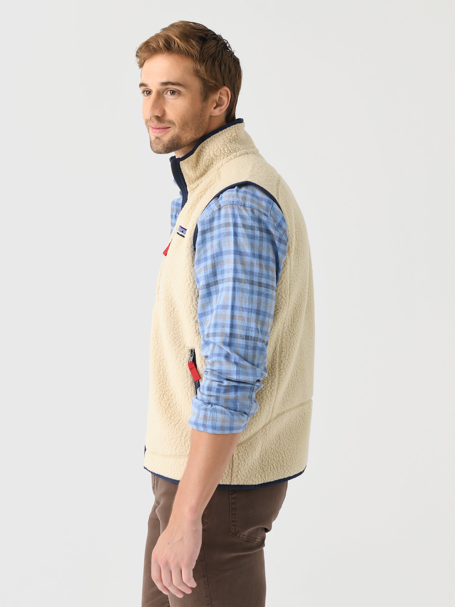 Patagonia men's retro pile fleece vest best sale