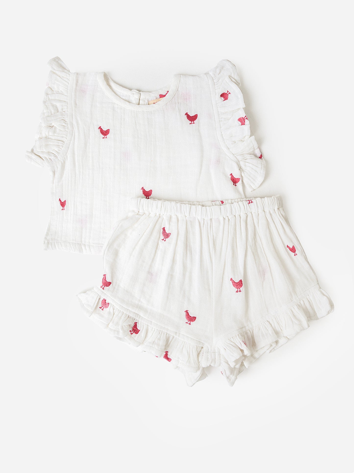 Pink Chicken Baby Girls' Roey Set