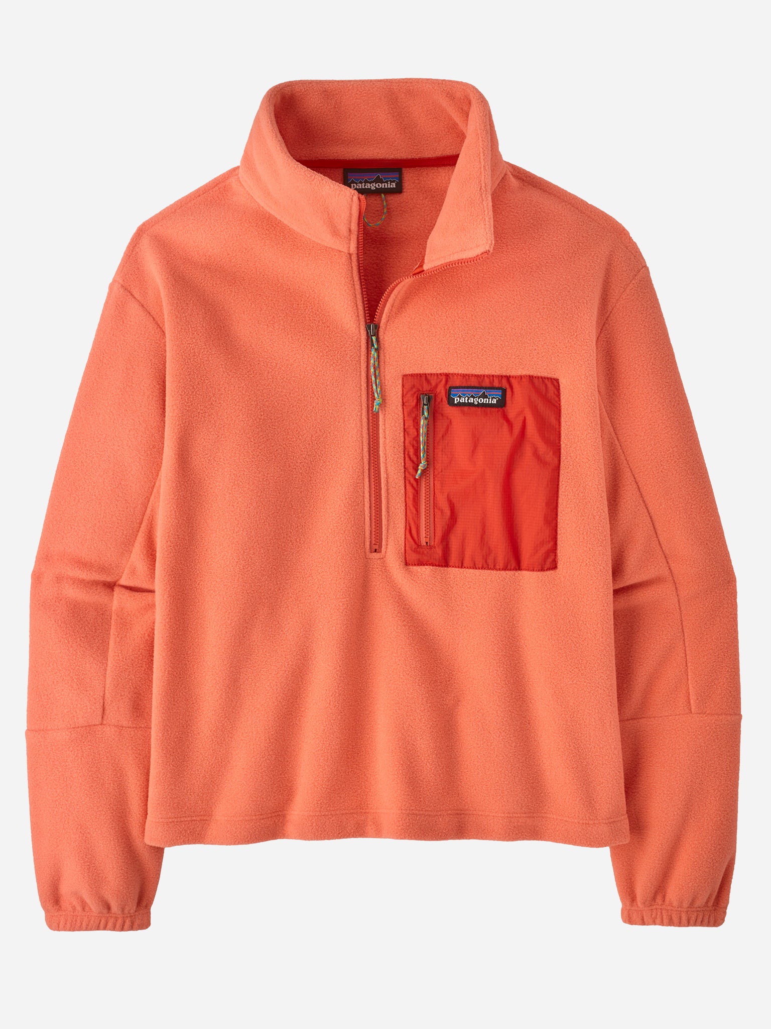 Orange patagonia fleece best sale