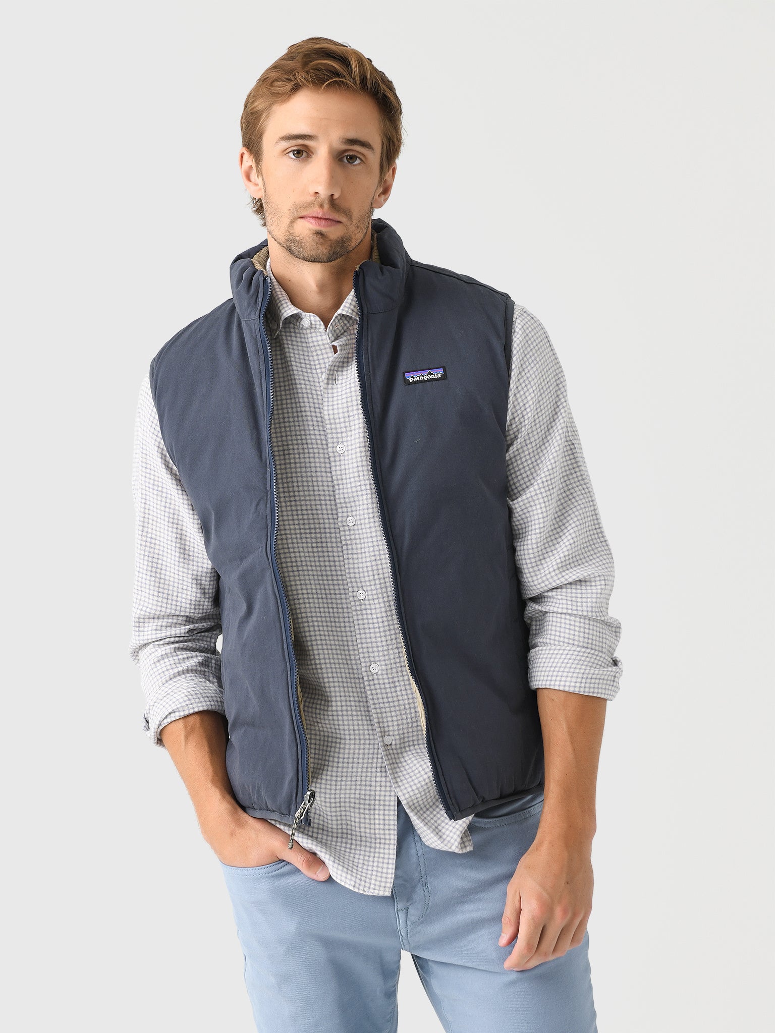 Reversible Patagonia selling Puffer Vest