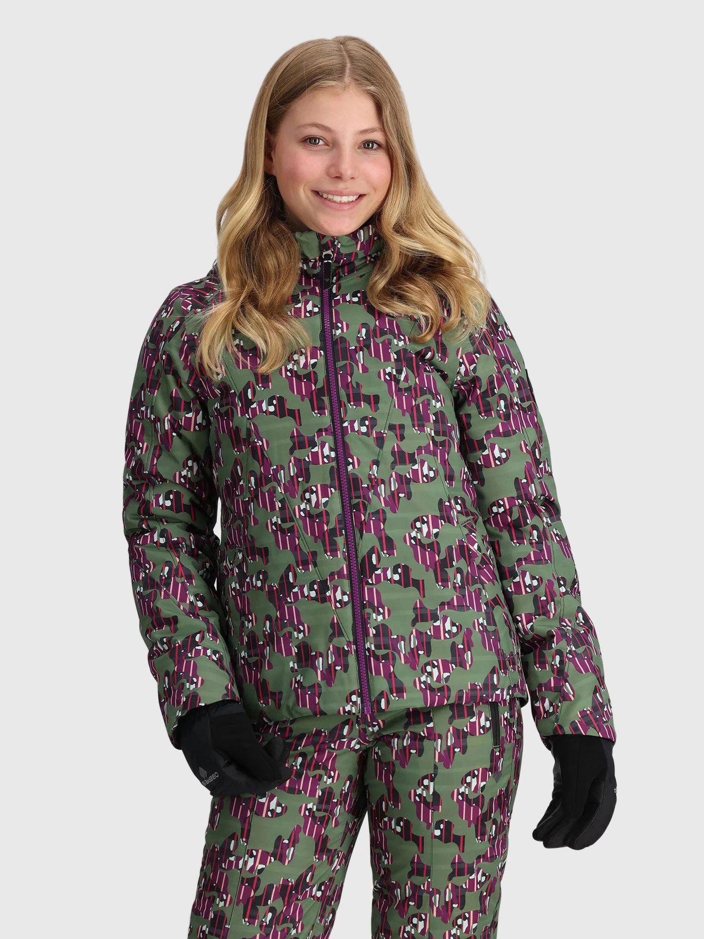 Obermeyer Teen Girls' Rylee Print Jacket