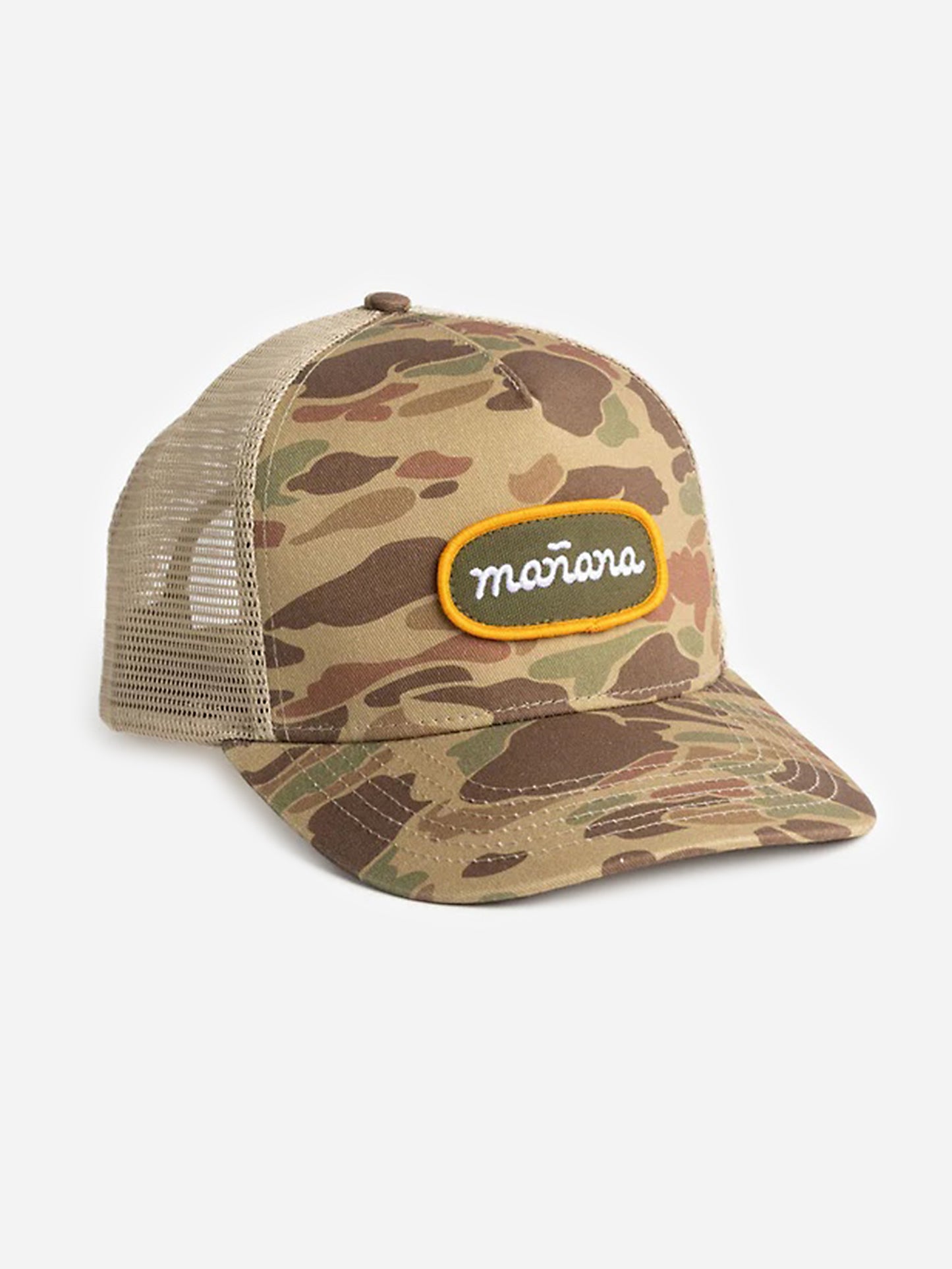 Mañana Men's Camo Trucker Hat