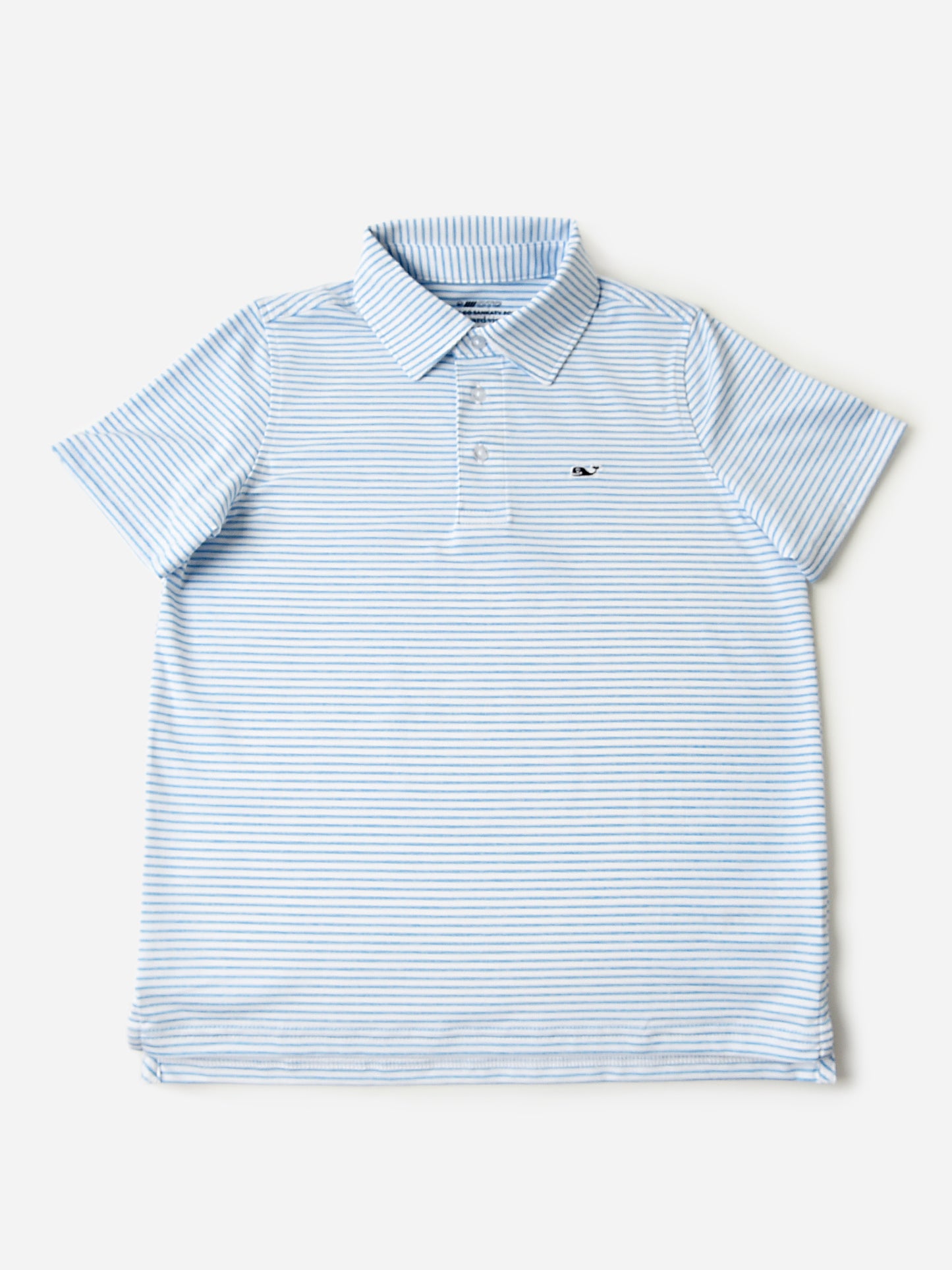 Vineyard Vines Boys' Bradley Stripe Sankaty Polo