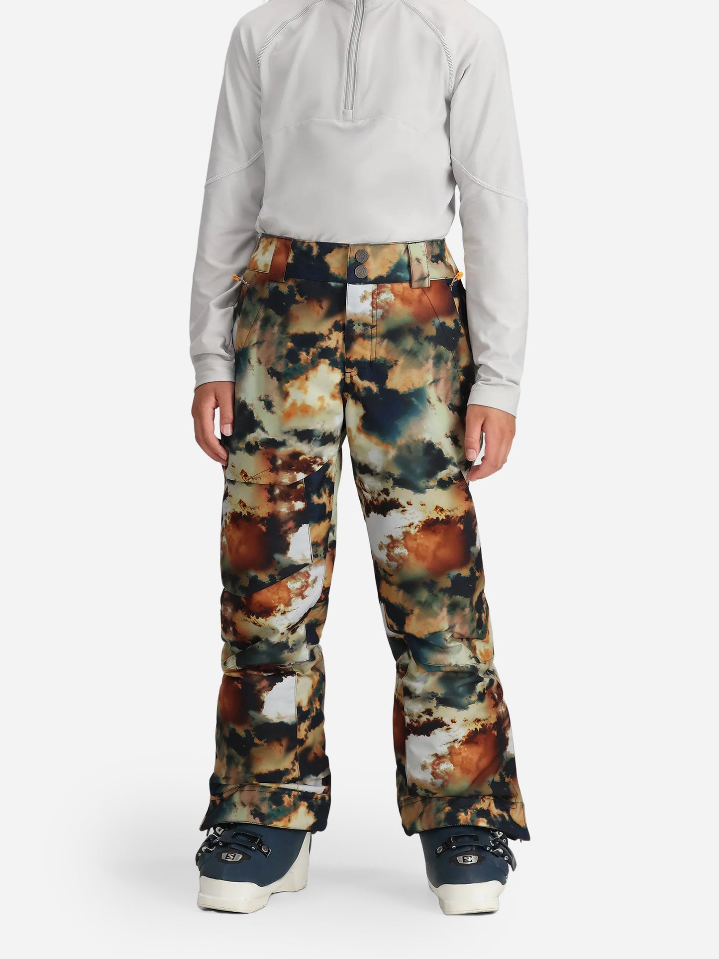 Obermeyer Teen Boys' Brisk Print Pant