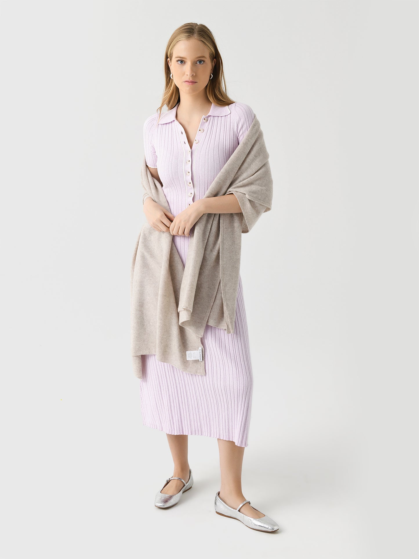 White + Warren Cashmere Travel Wrap