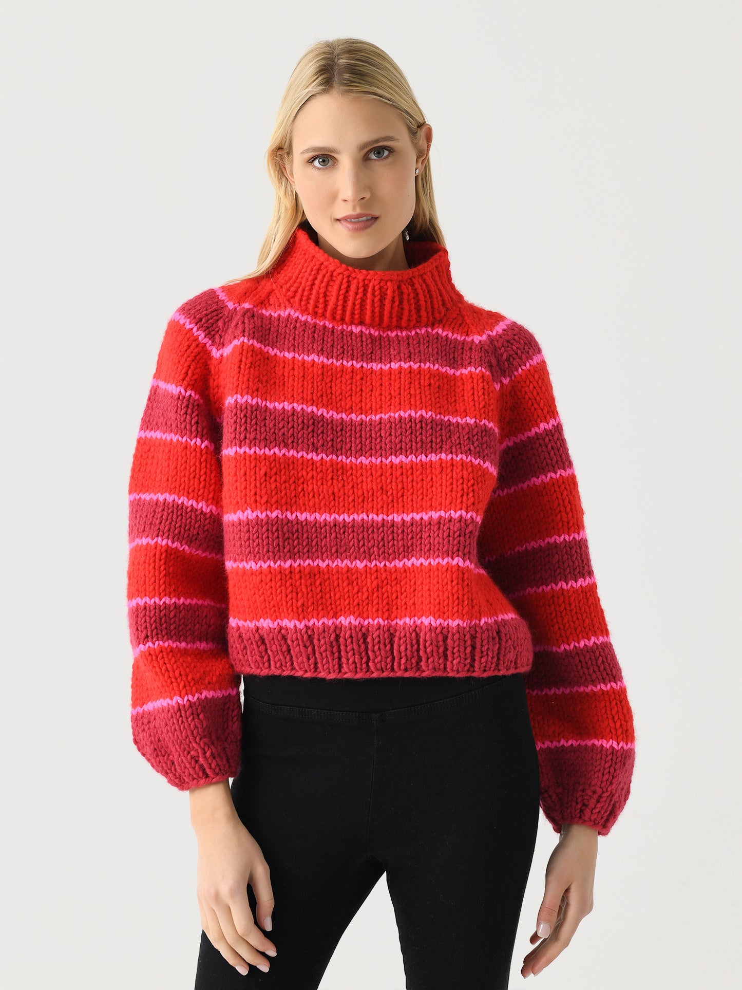 GOGO Women's Stripe Pullover