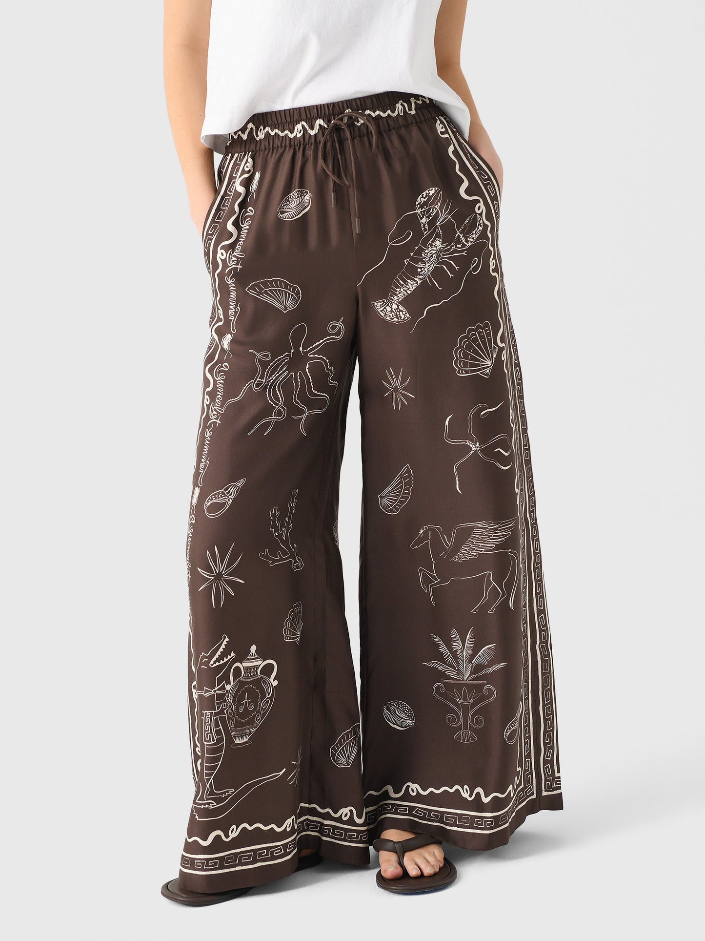 Alemais Women's Sammy Silk Pant