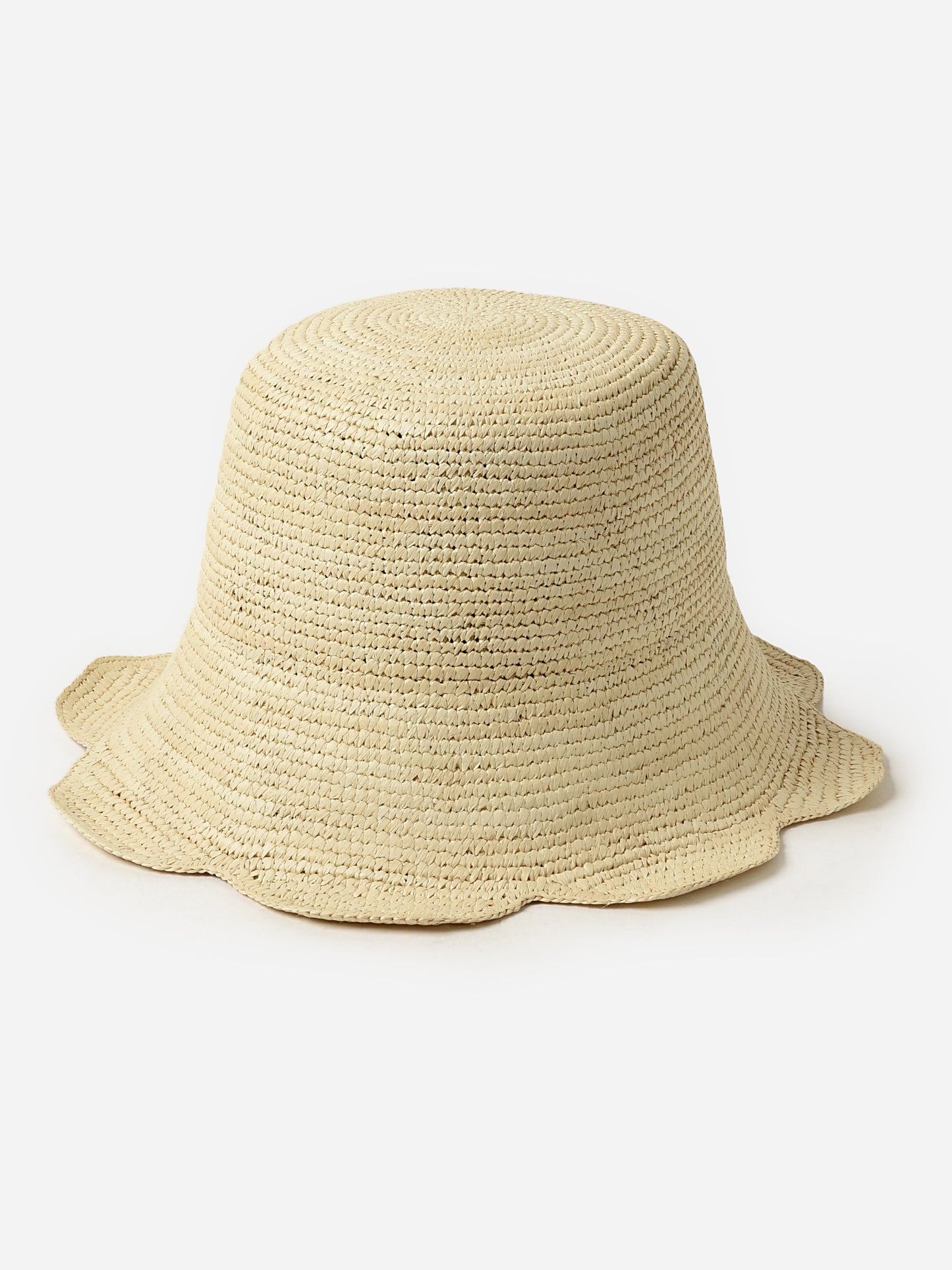 Freya Women's Packable Scallop Crochet Bucket Hat