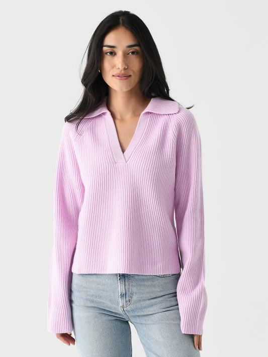 Simkhai Women's Lopez Polo Sweater