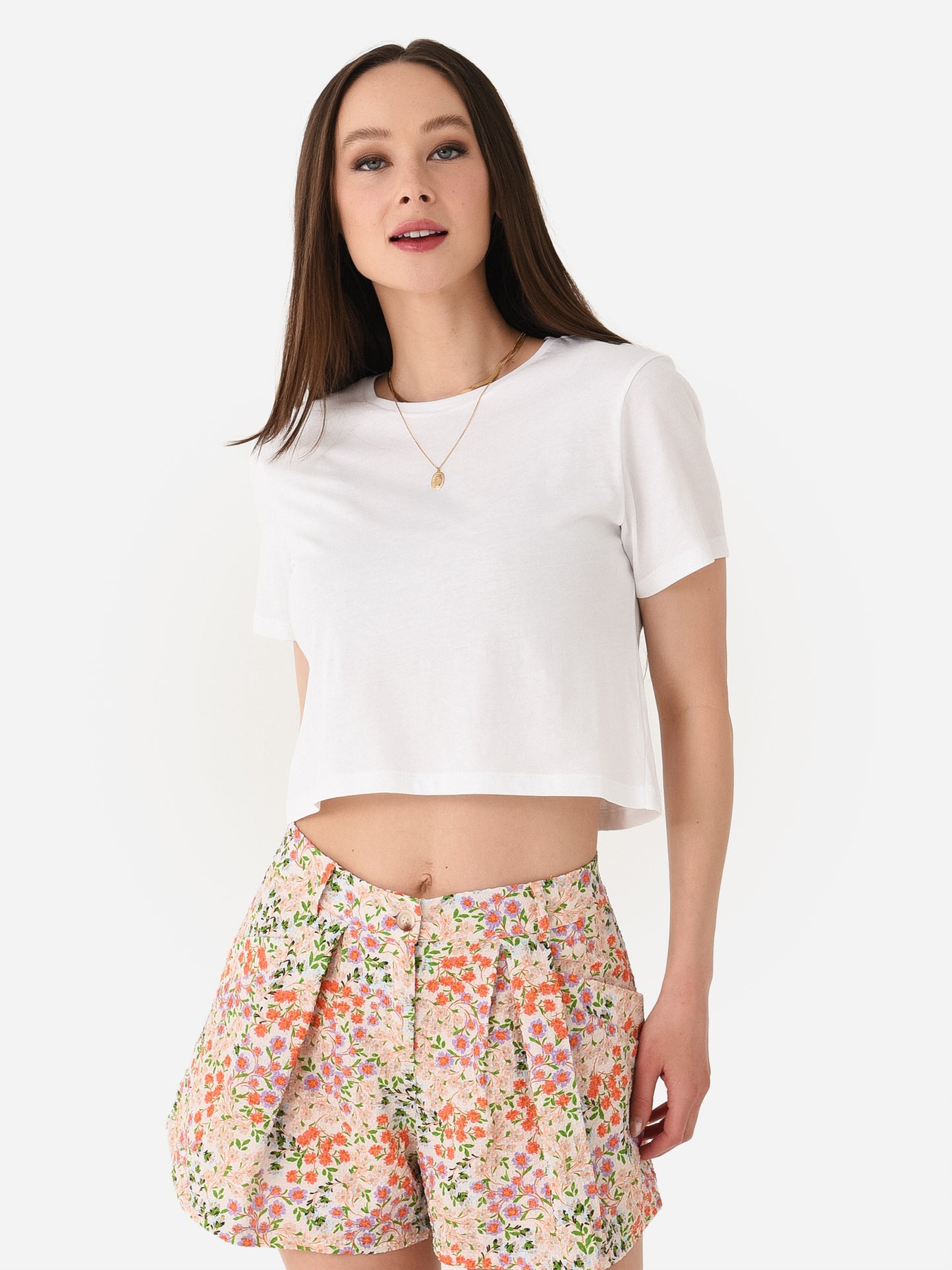 Organic John Patrick Women's Georgia Cropped T-Shirt