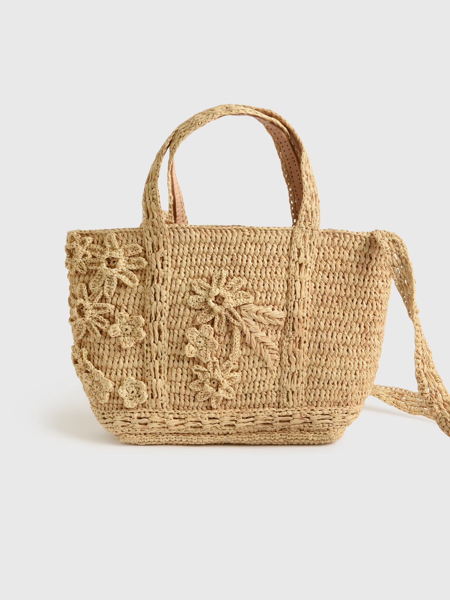 Vanessa Bruno Raffia XS Cabas Tote