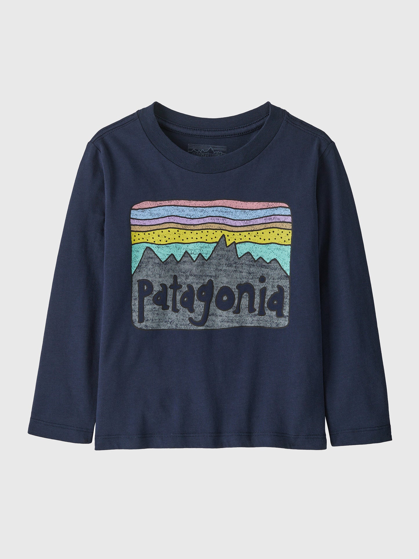 Patagonia Baby Long-Sleeve Fitz Roy Skies T-Shirt