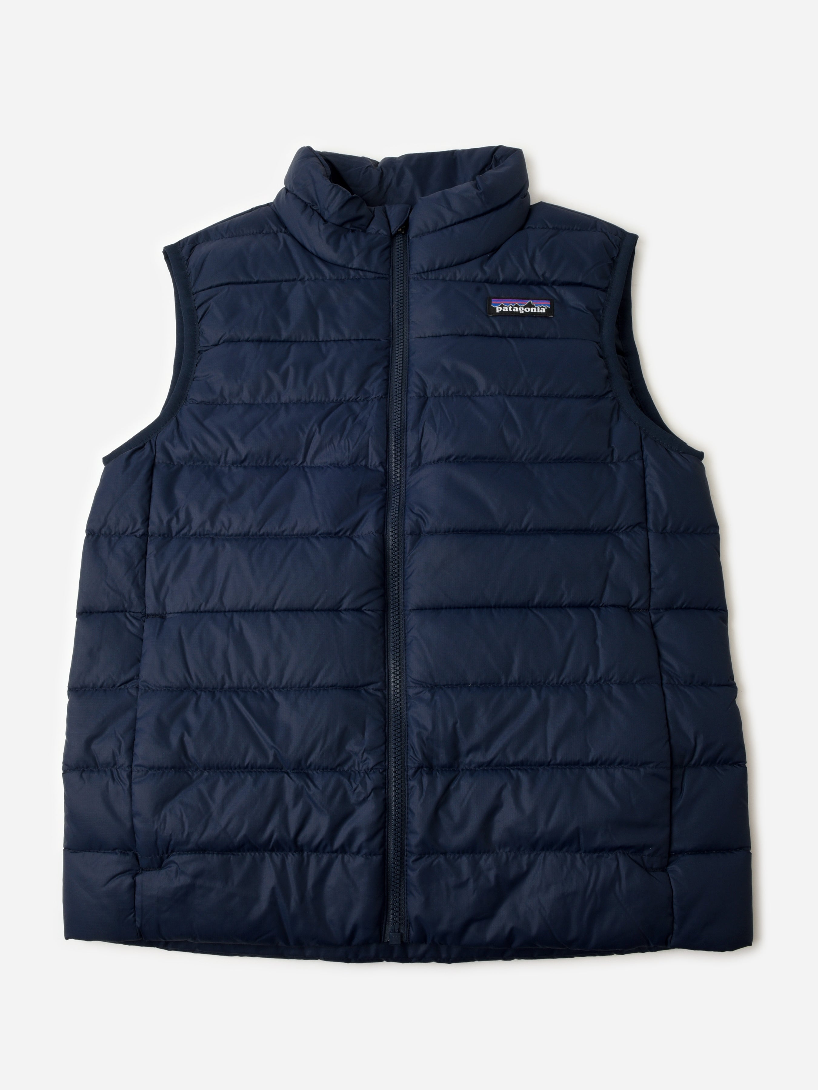 Patagonia men's down sweater vest navy blue best sale