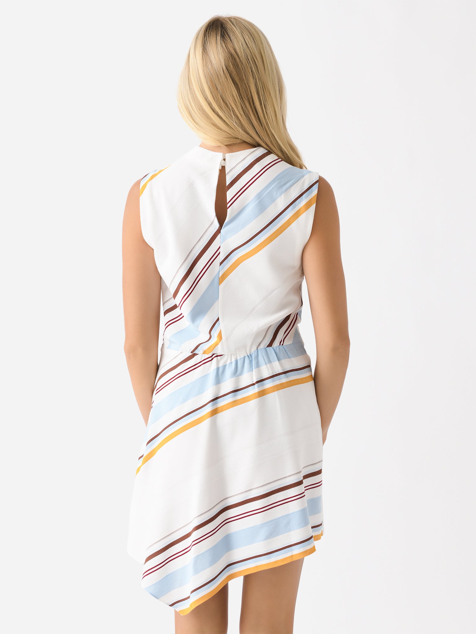 ALC Women s Dion Striped Mini Dress 495.00 Saint Bernard