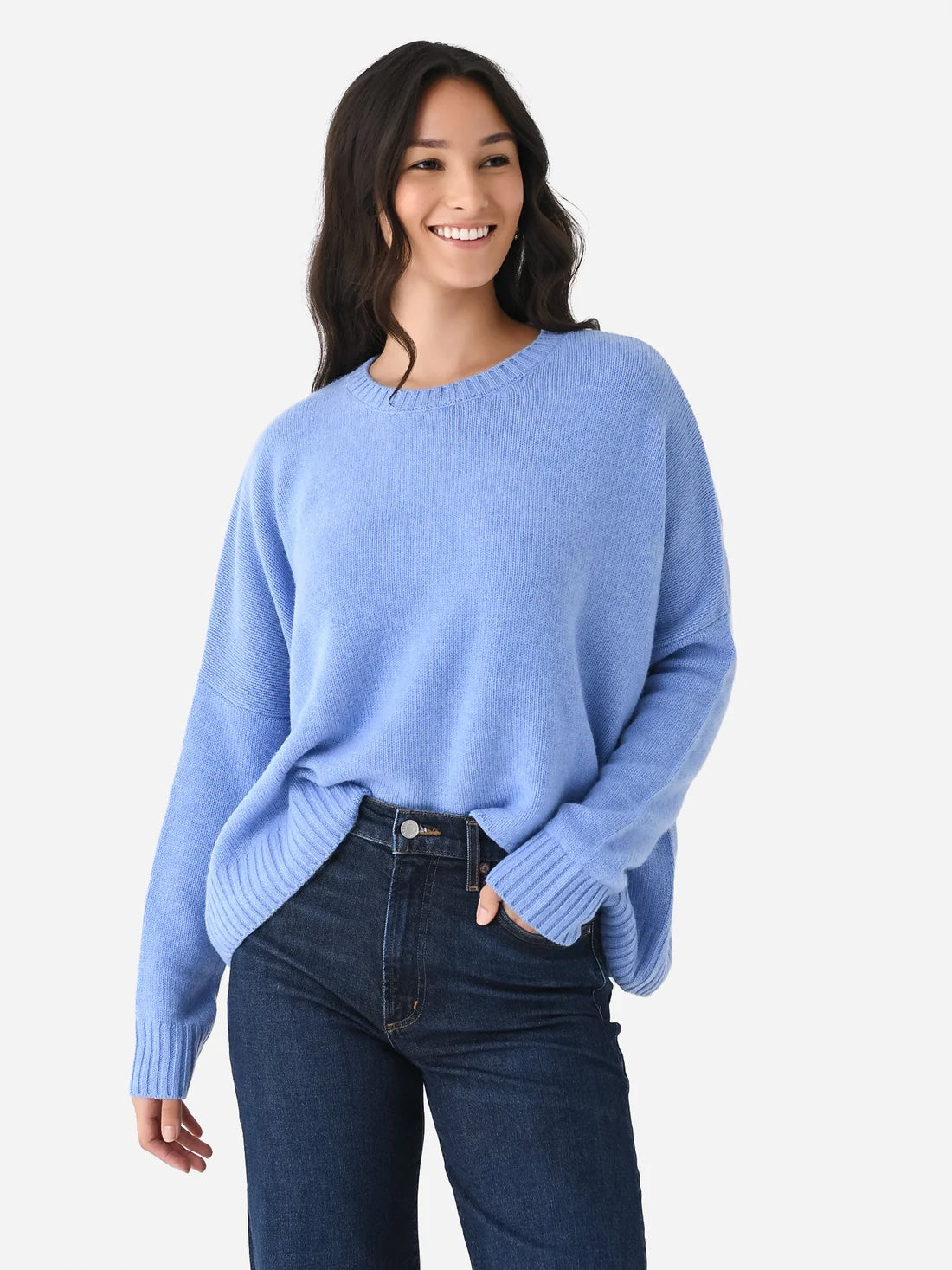 Organic John Patrick Women's Cashmere Wide Pullover