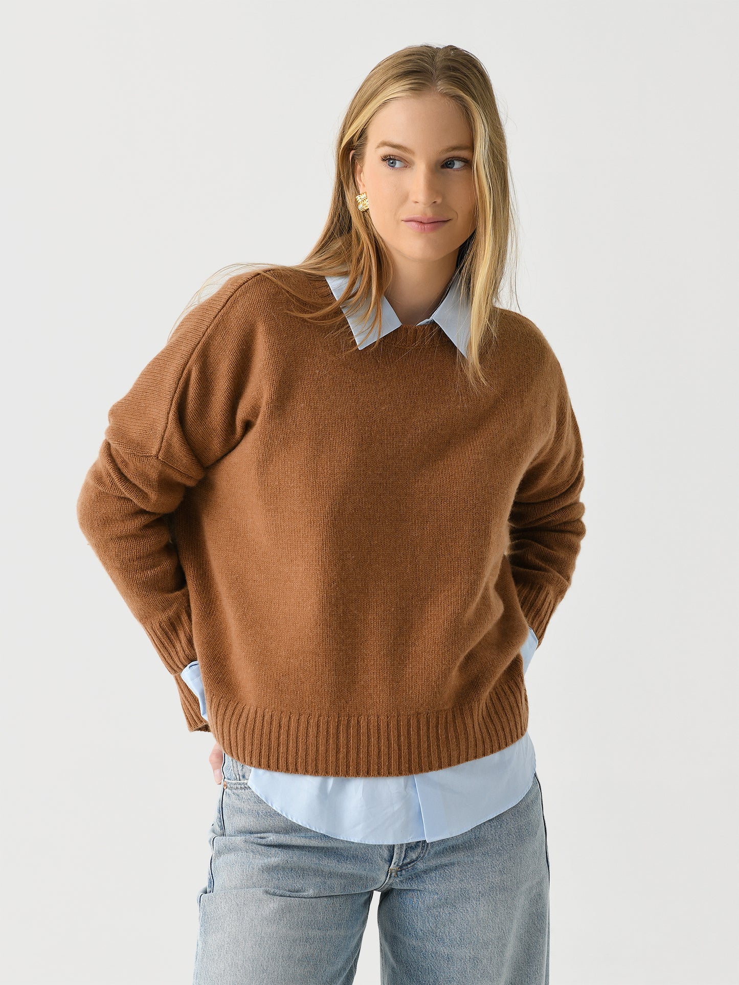 Organic John Patrick Women's Cashmere Wide Pullover