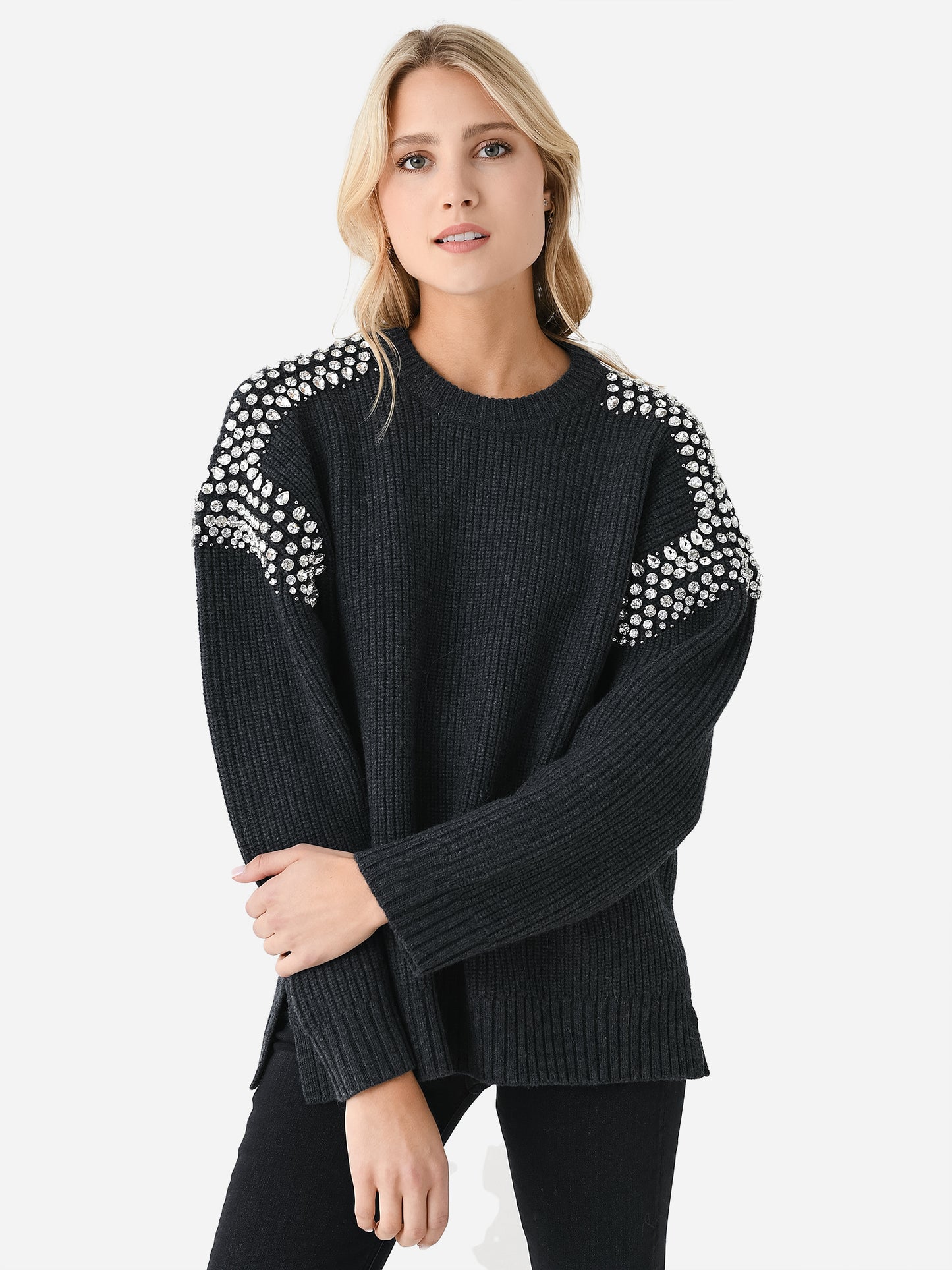 ALC Women's Colby Embellished Wool Sweater