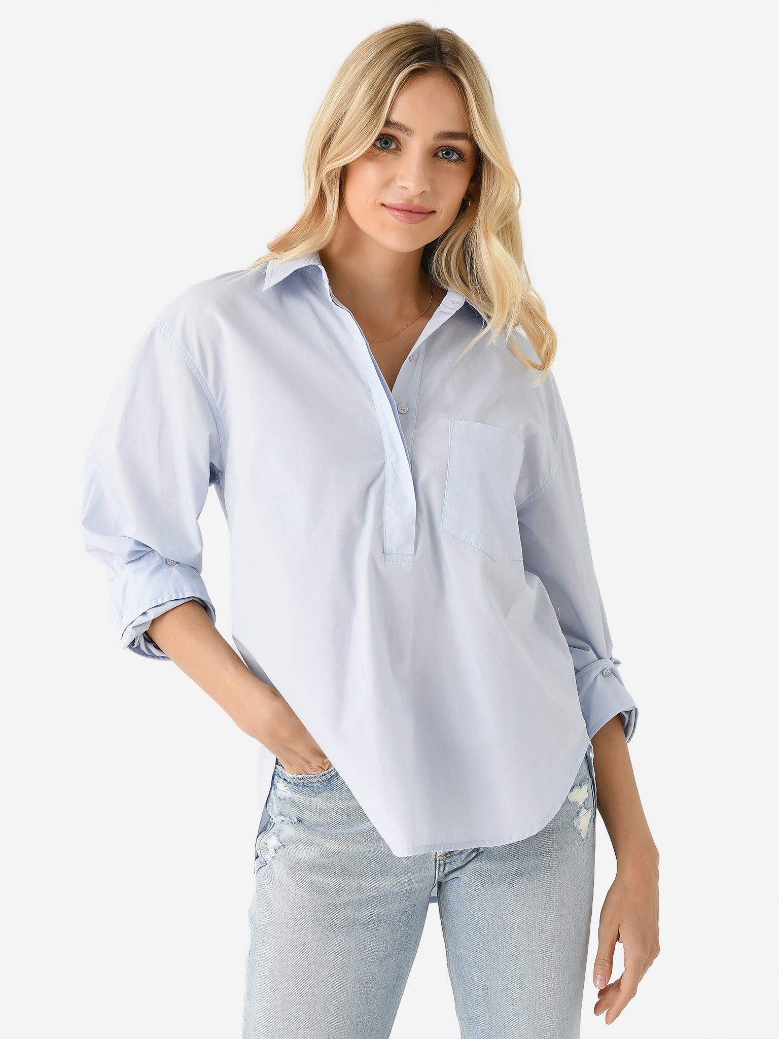 Citizens Of Humanity Women's Aave Oversized Cuff Shirt | $228.00 ...