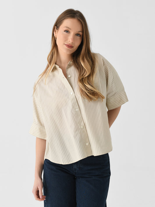 Citizens Of Humanity Women's Claire Origami Shirt