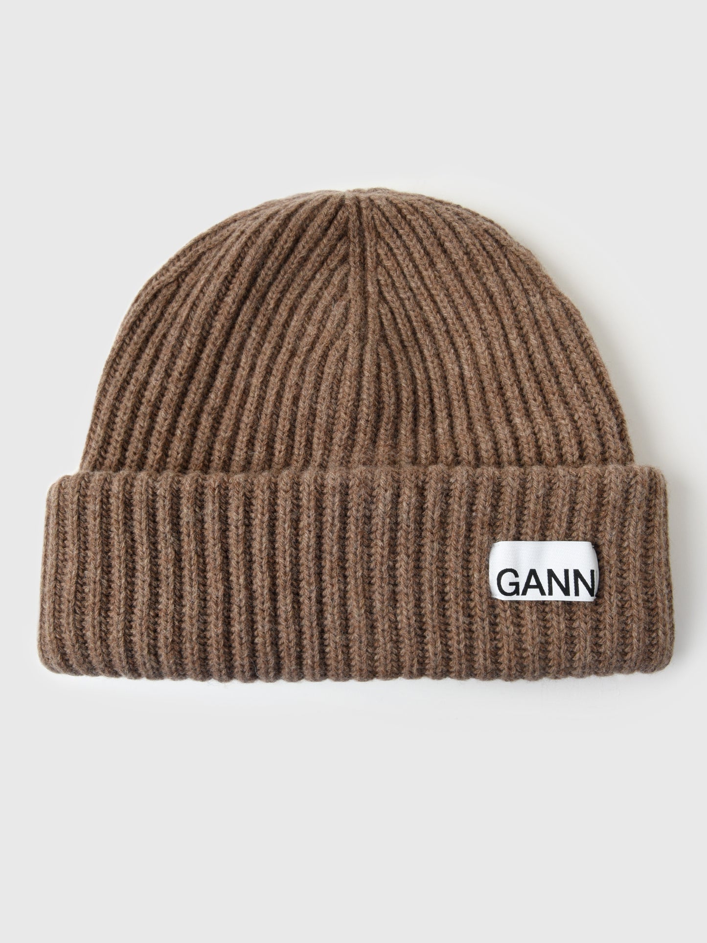 GANNI Women's Rib Knit Beanie