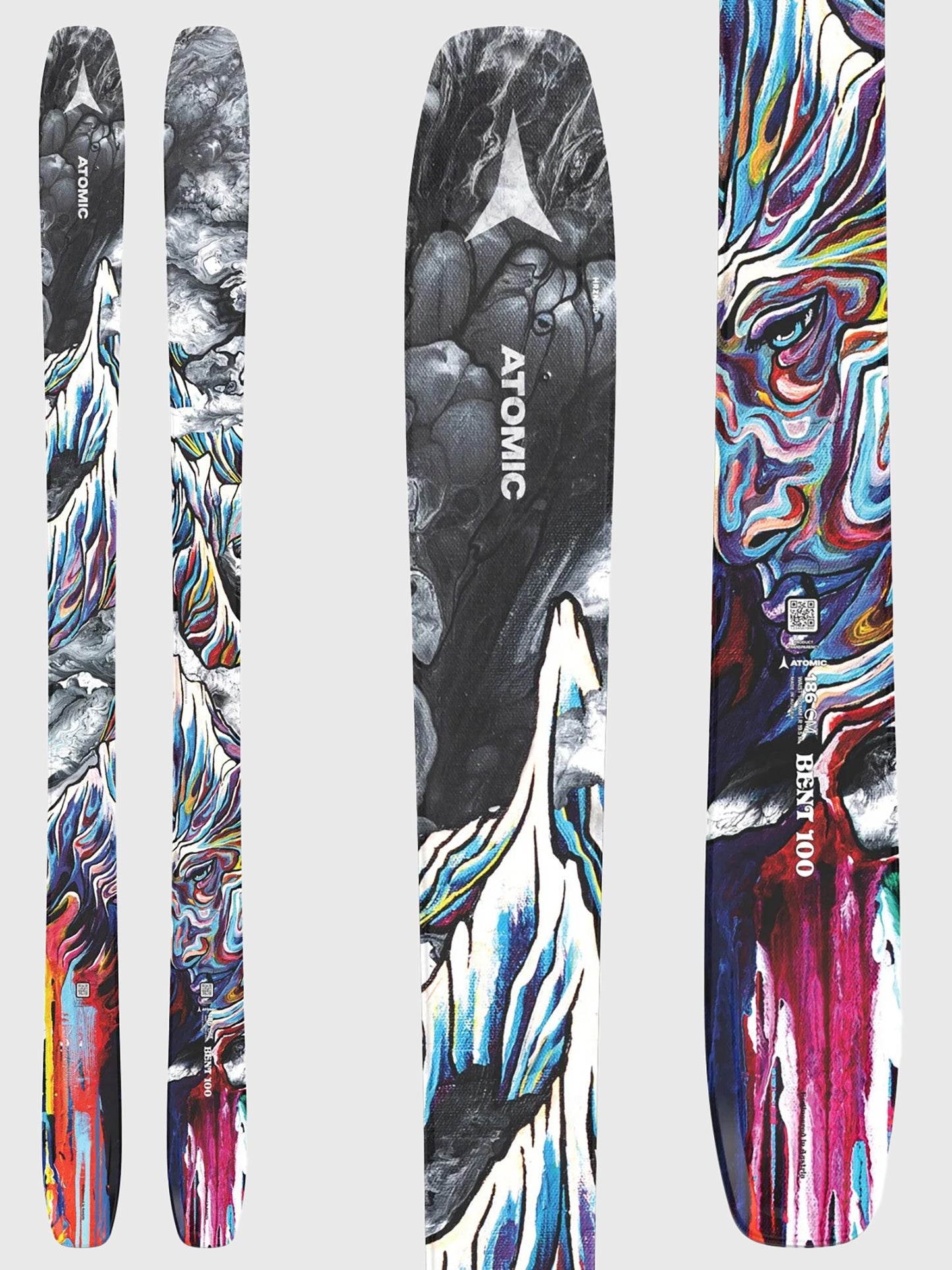 Atomic Bent 100 Men's Skis 2025