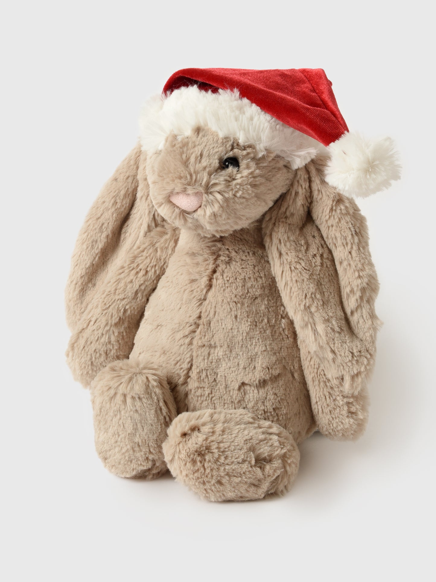 Jellycat Medium Bashful Christmas Bunny Plush