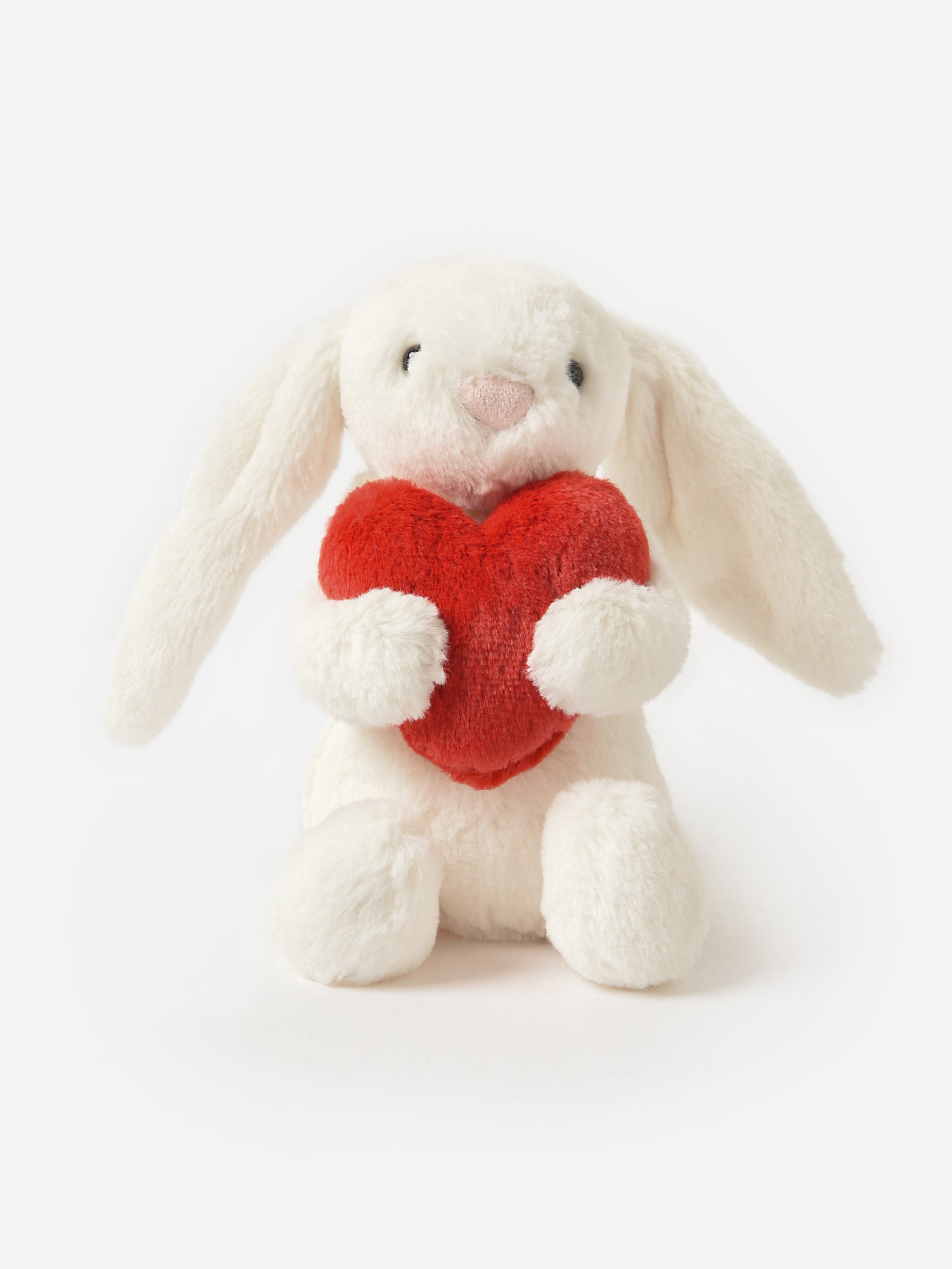 Jellycat Little Bashful Red Love Heart Bunny Plush