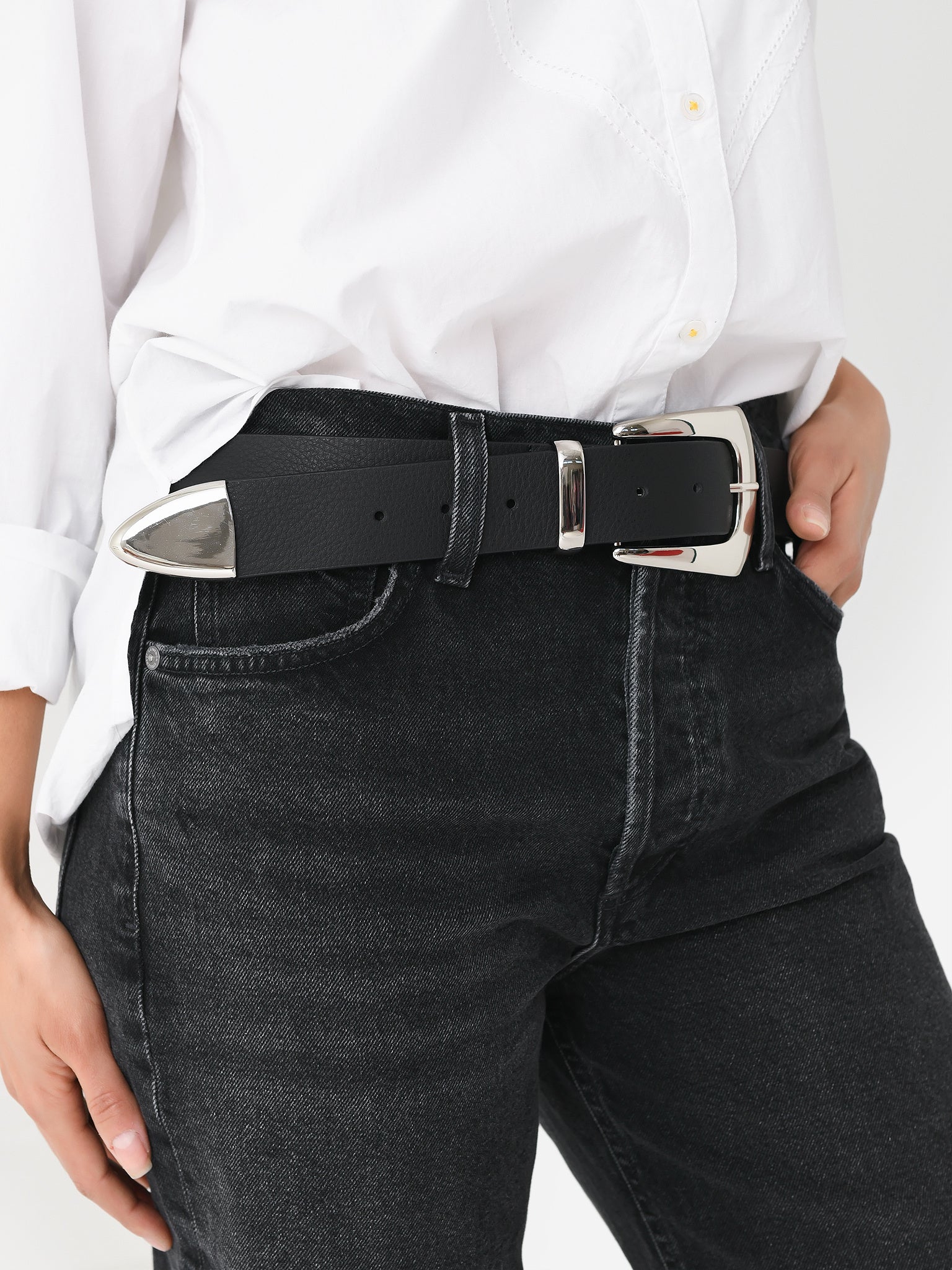 B Low The Belt Women s Jordana Mini Leather Belt