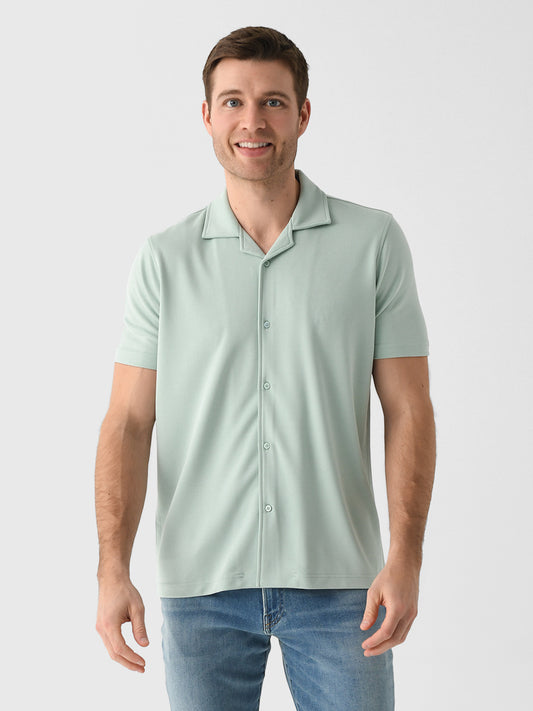 RYE51 Men's The Brody Double Knit Cabana Shirt