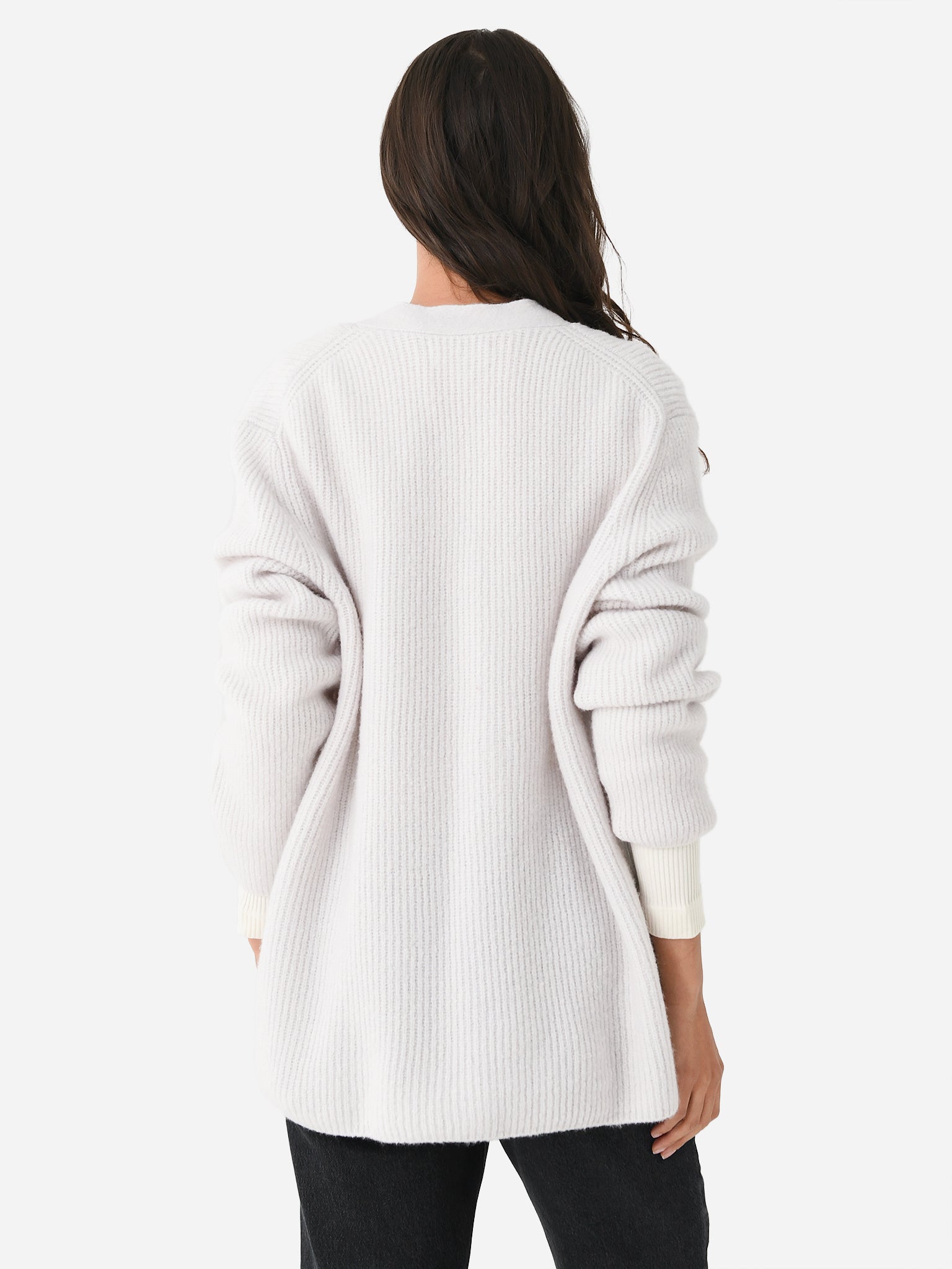 White hotsell velvet sweater