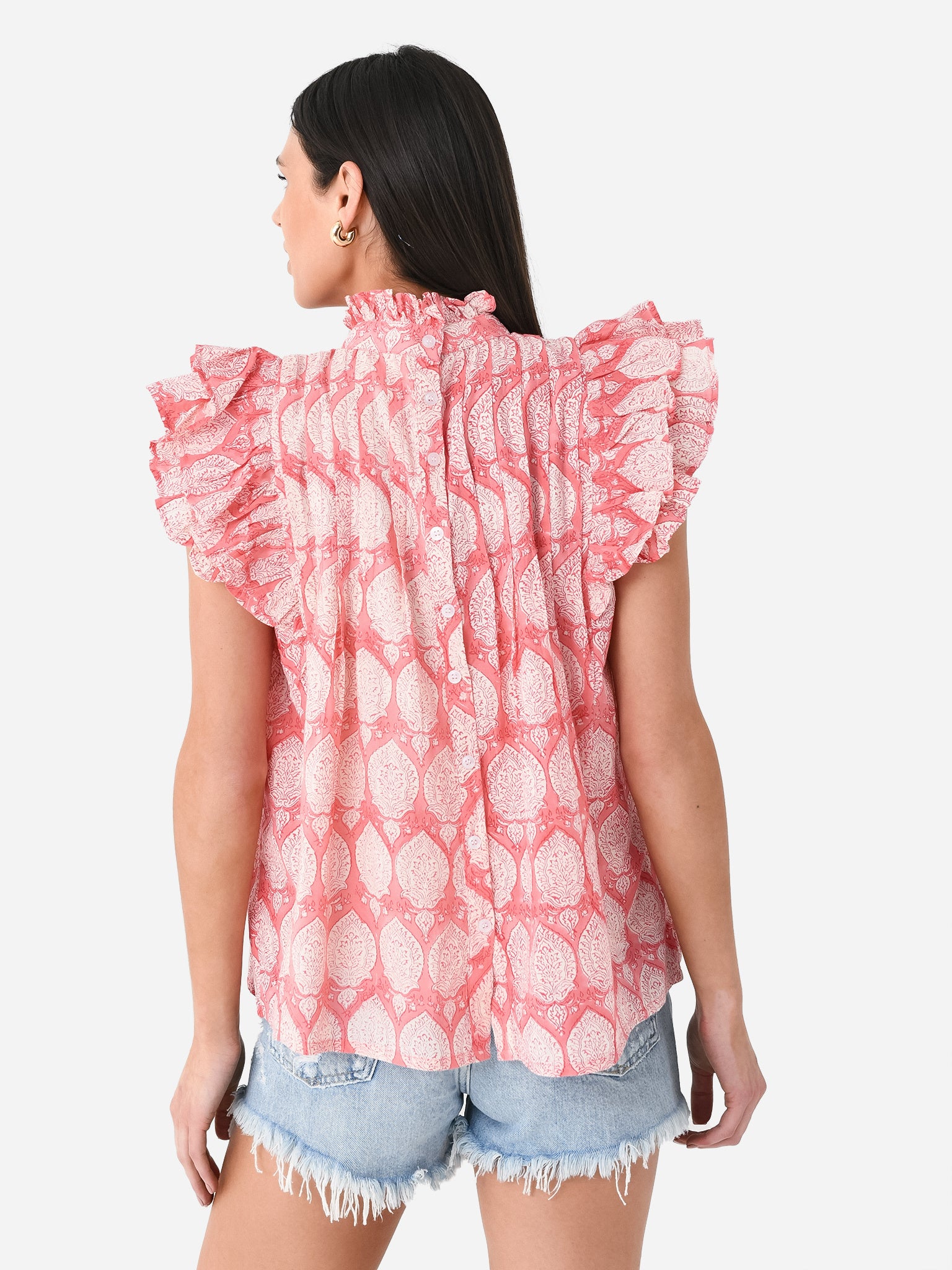 Helm Layered deals Frill Top