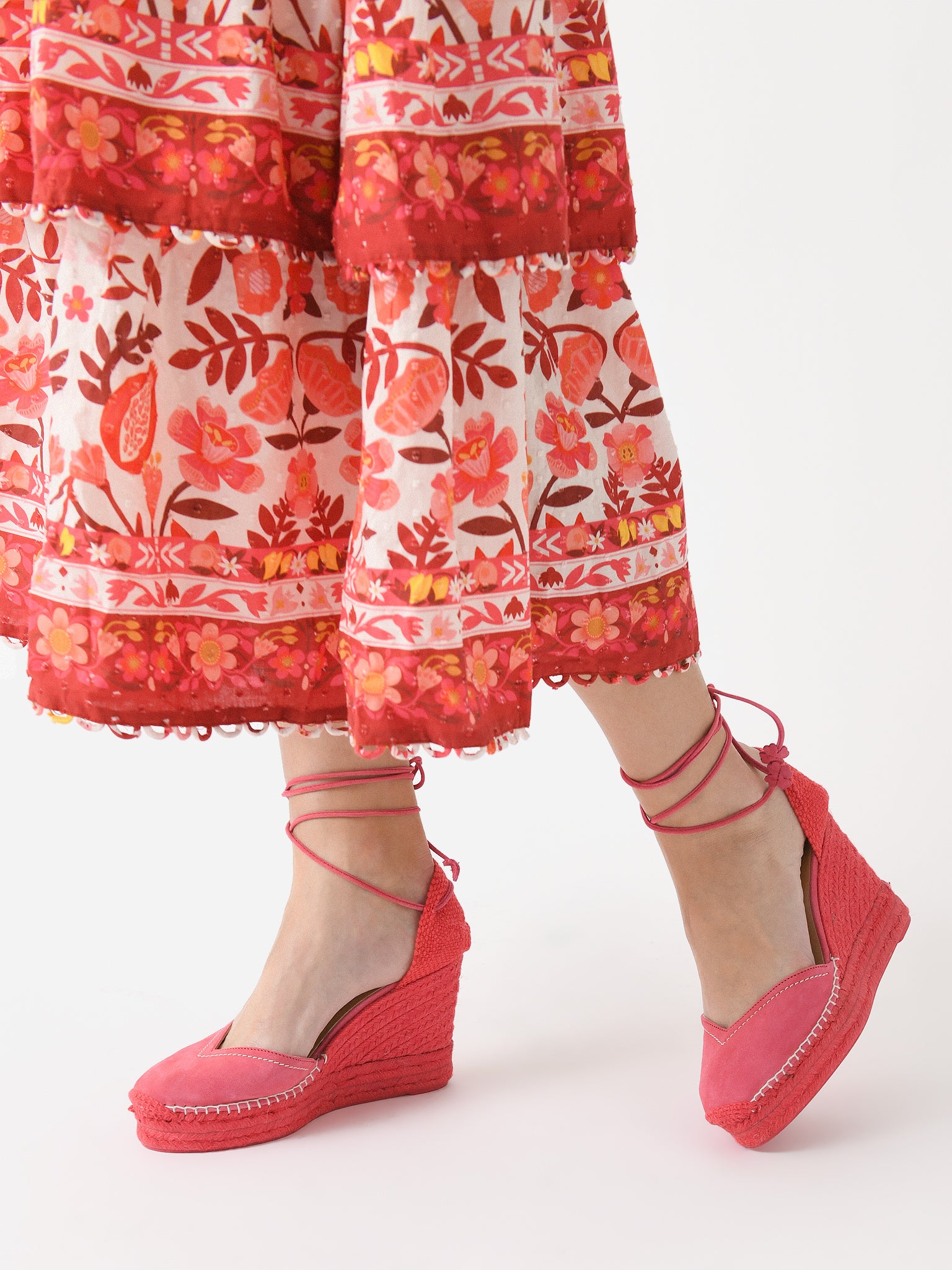 Red castaner espadrilles online