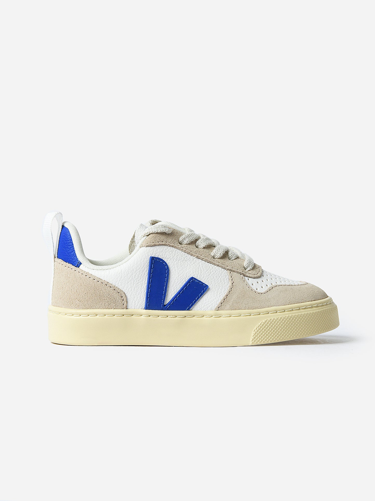 VEJA Kids' V-10 Chromefree Leather Sneaker