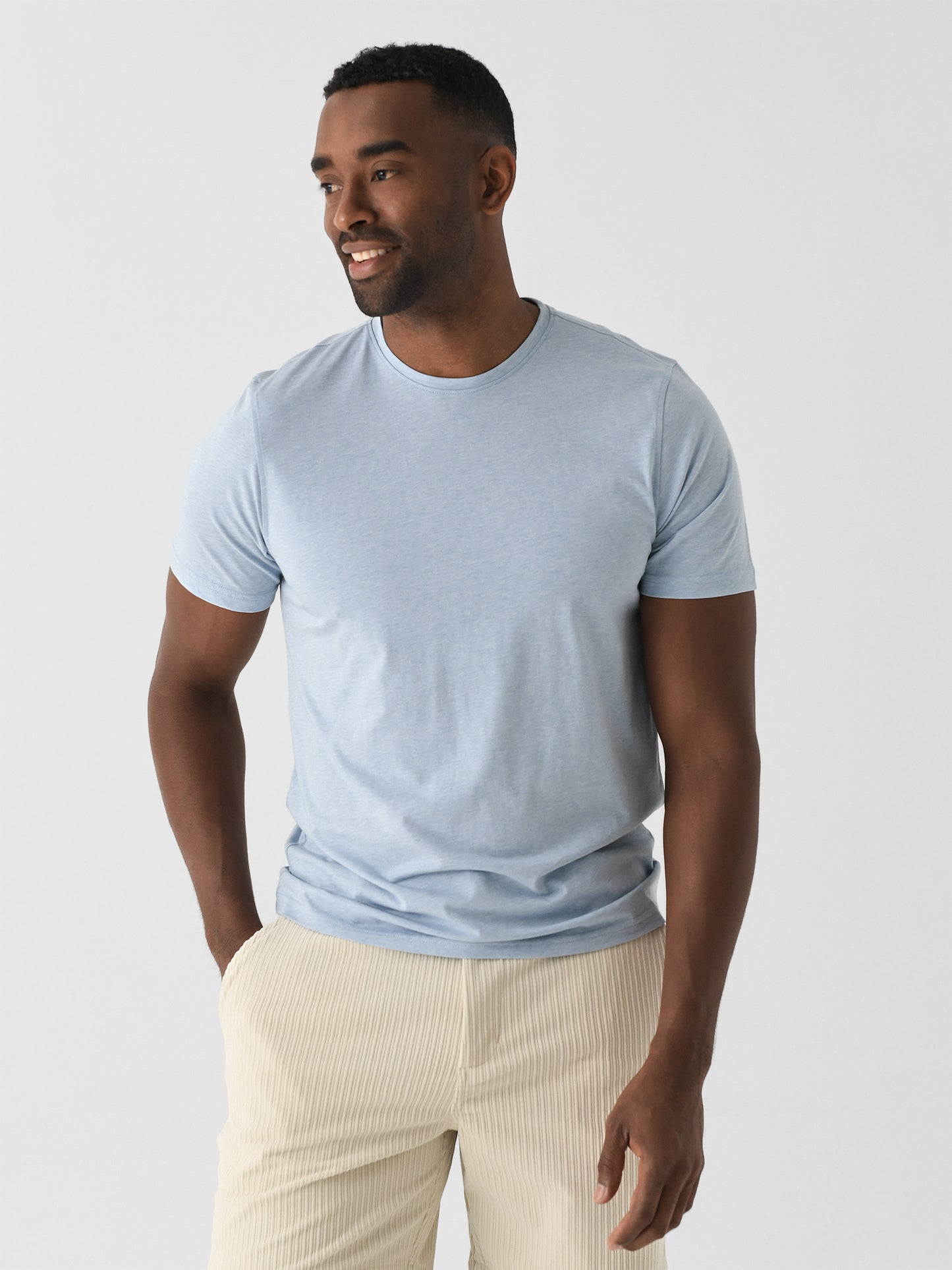 Orchard + Broome Men's Broome Heather Cotton Tee