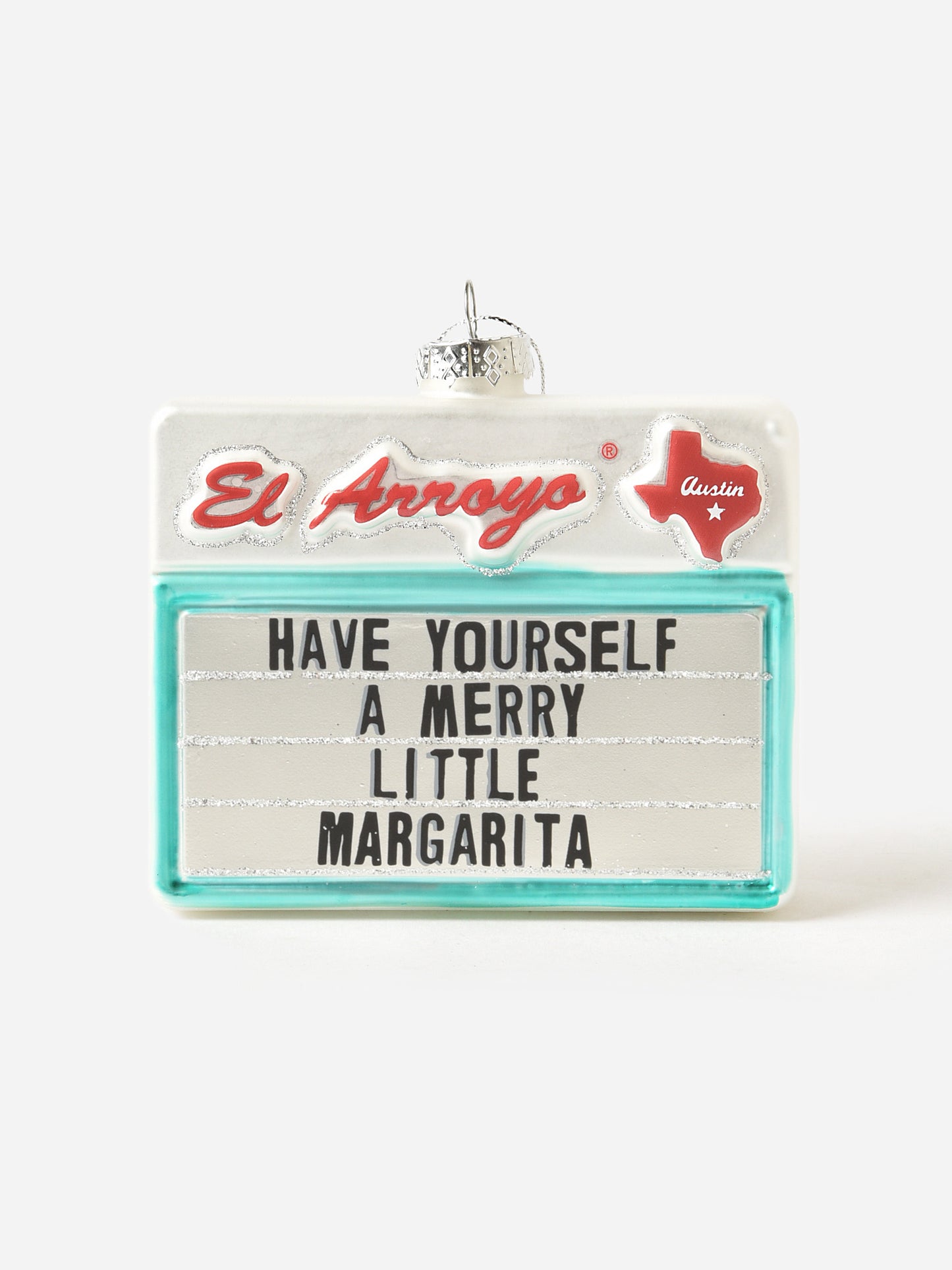 Cozumel Publishing Company El Arroyo Glass Ornament