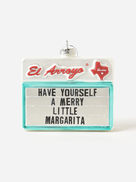 Cozumel Publishing Company El Arroyo Glass Ornament