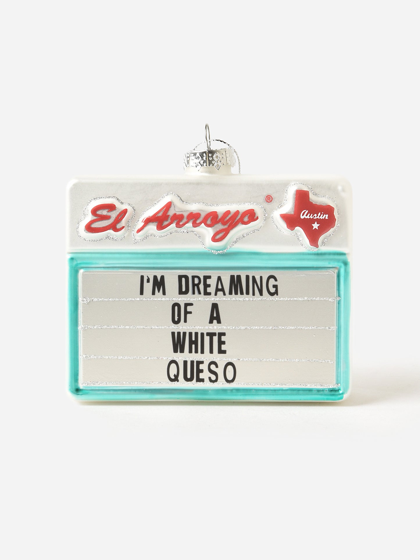 Cozumel Publishing Company El Arroyo Glass Ornament