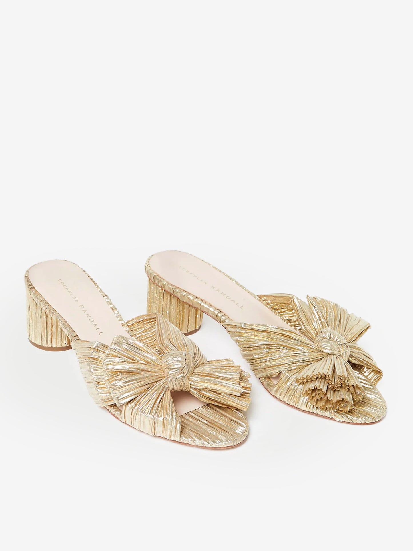 Loeffler Randall Women's Emilia Pleated Bow Heel