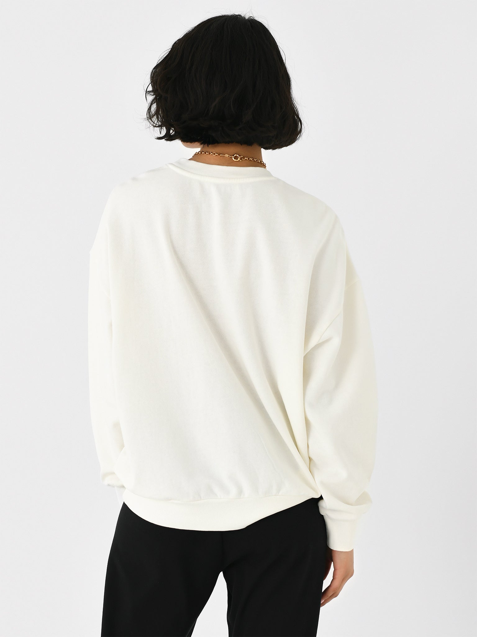 Lululemon Perfectly Oversized Crew Sweatshirt White Threethirty