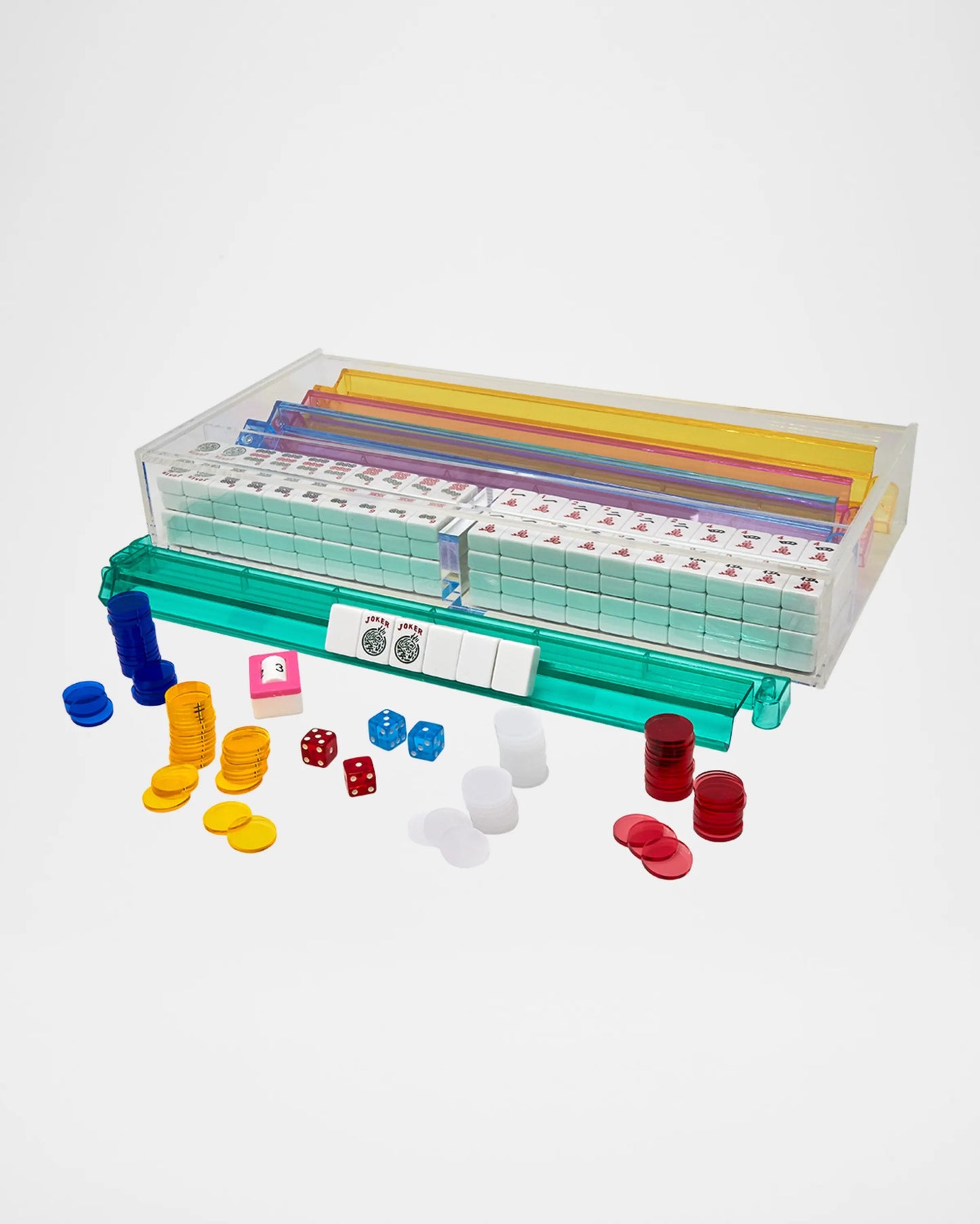 TIZO Lucite Mahjong Set