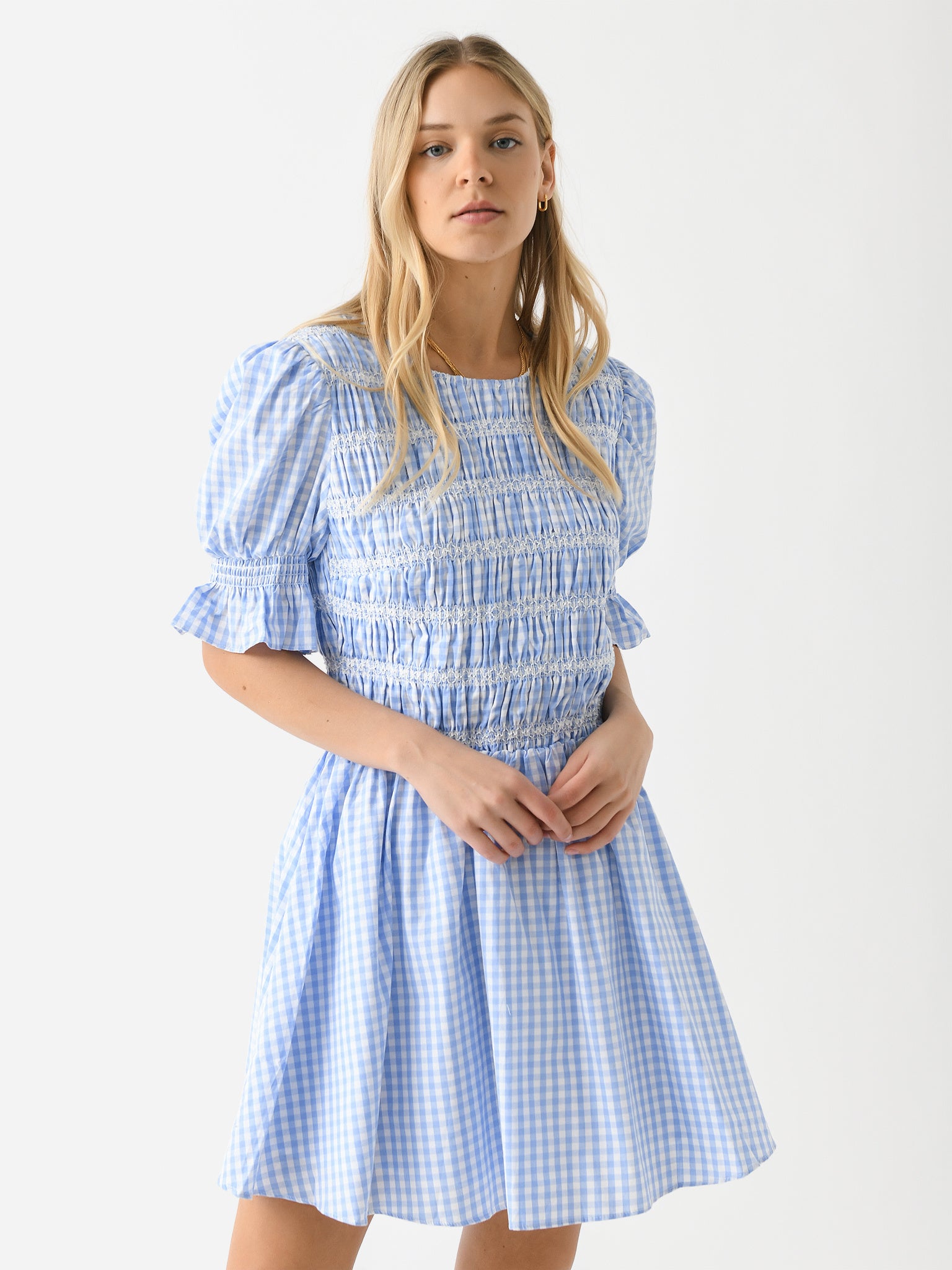 English factory gingham dress hotsell