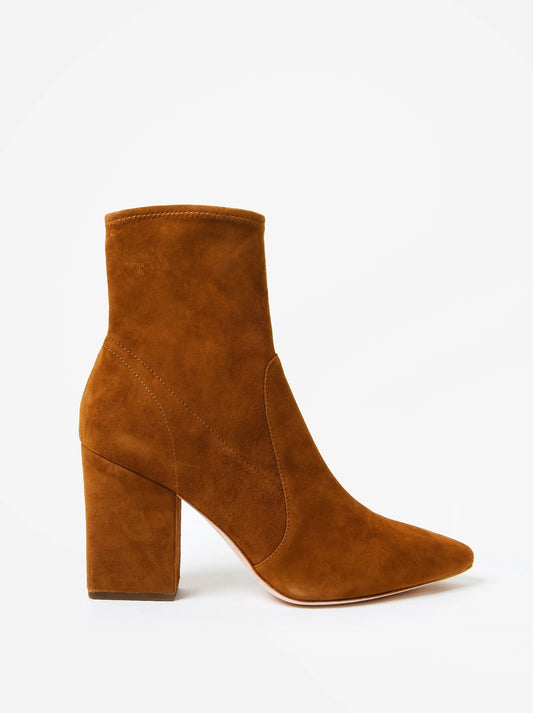 Loeffler Randall Women's Isla Suede Slim Ankle Bootie