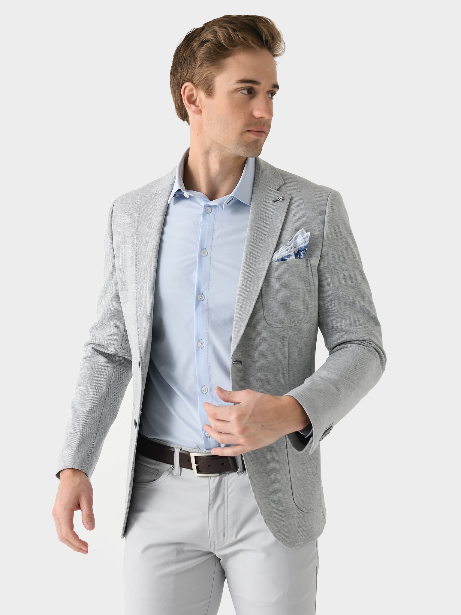 Blue Industry Men's Stretch Jacket | $425.00 | Saint Bernard